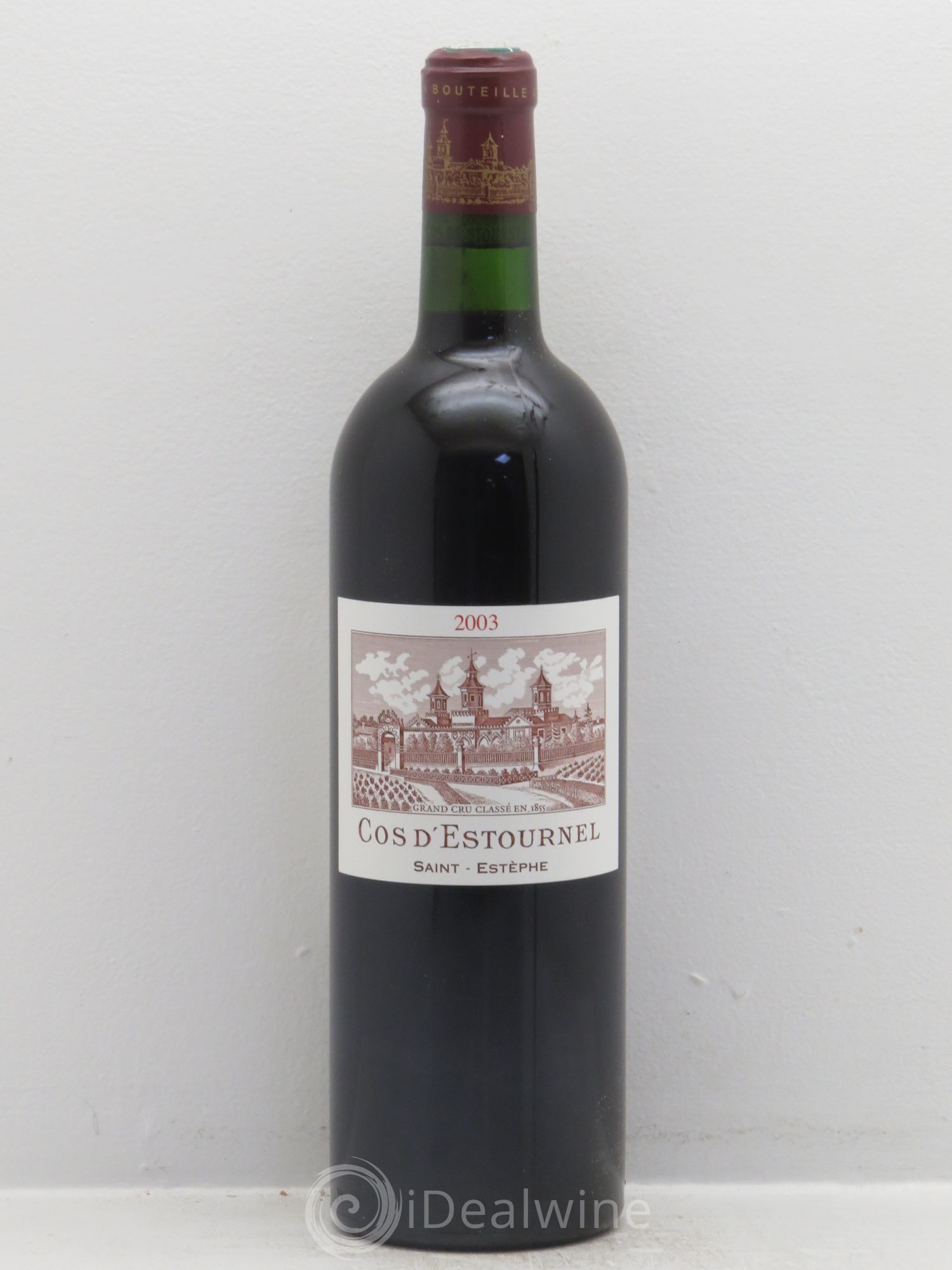 Cos d'Estournel 2ème Grand Cru Classé (sans prix de réserve) 2003 - Lot de 1 bouteille - 0
