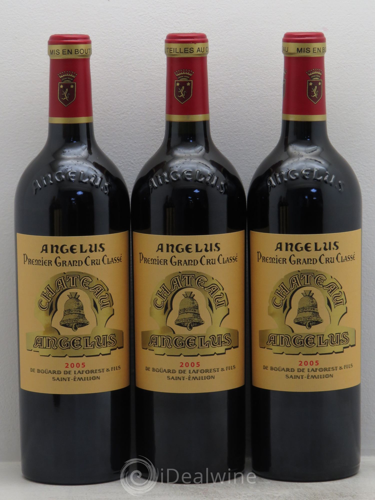 Château Angélus 1er Grand Cru Classé A 2005 - Lot de 6 bouteilles - 1