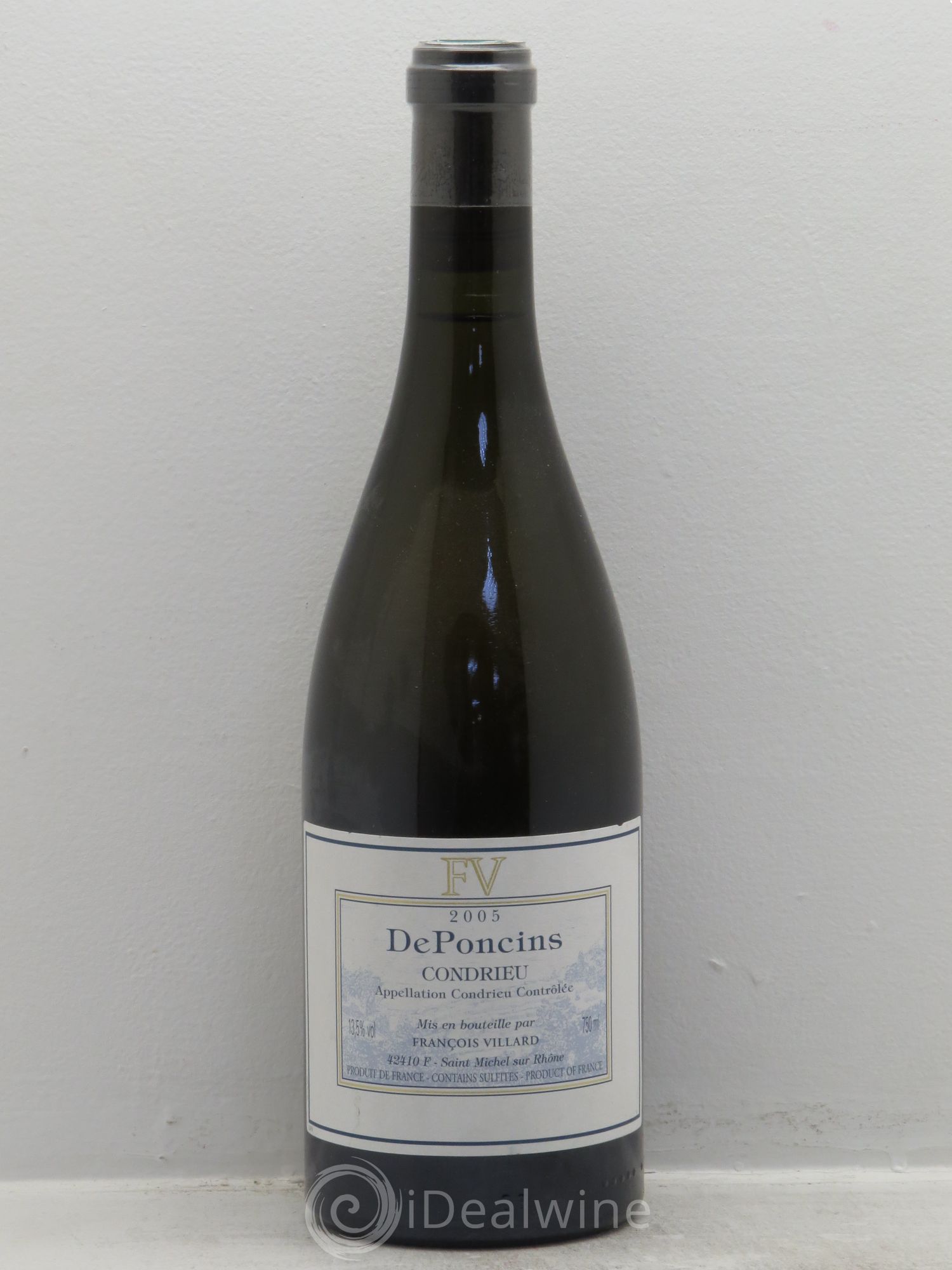Condrieu Deponcins François Villard 2005 - Lot de 1 bouteille - 0