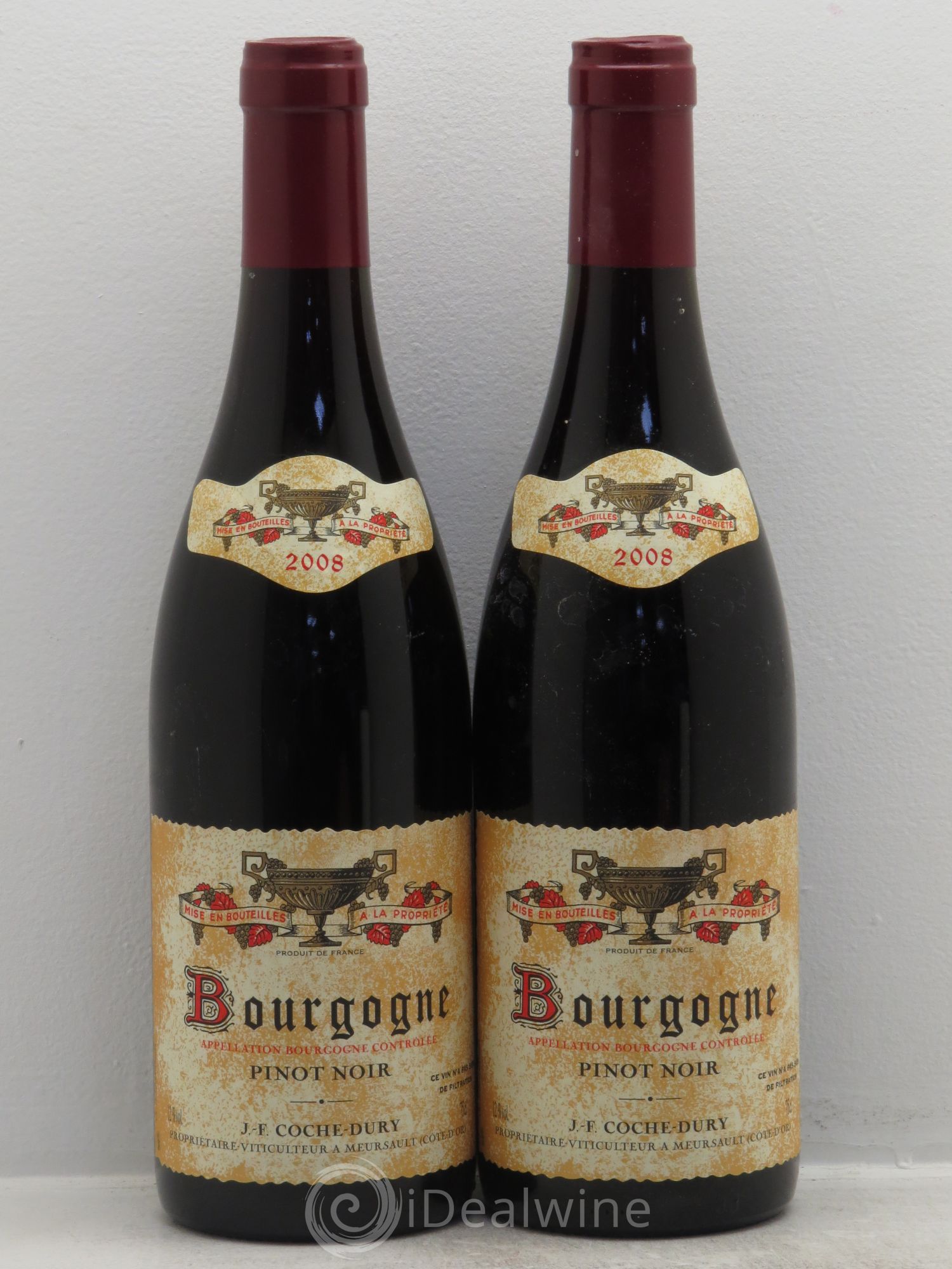 Bourgogne Coche Dury (Domaine) 2008 - Lot de 2 bouteilles - 0