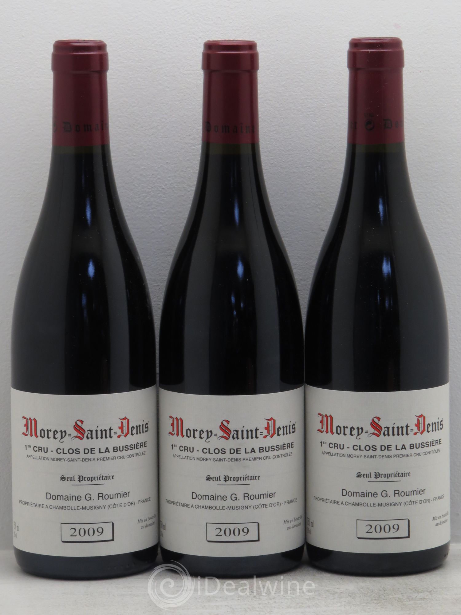 Morey-Saint-Denis 1er Cru Clos de la Bussière Georges Roumier (Domaine) 2009 - Lot de 3 bouteilles - 0