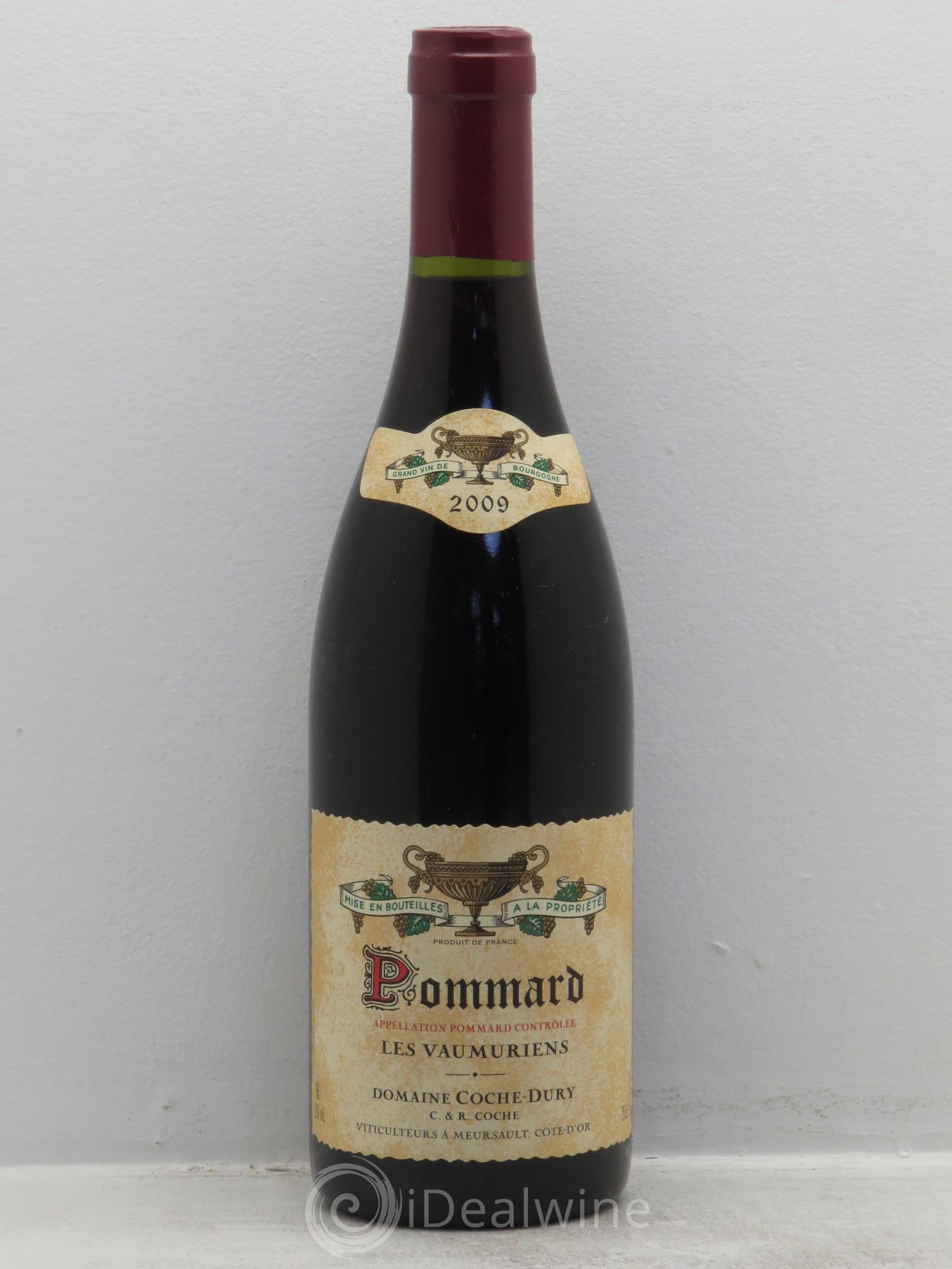 Pommard les Vaumuriens Coche Dury (Domaine) 2009 - Lot de 1 bouteille - 0