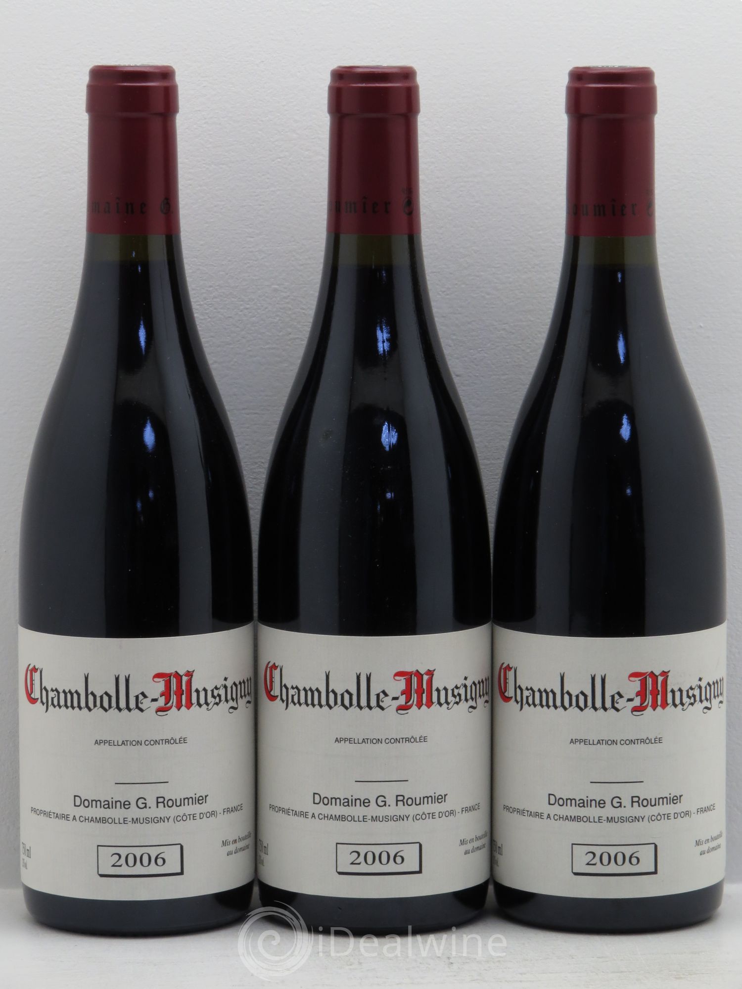 Chambolle-Musigny Georges Roumier (Domaine) 2006 - Posten von 3 Flaschen - 0
