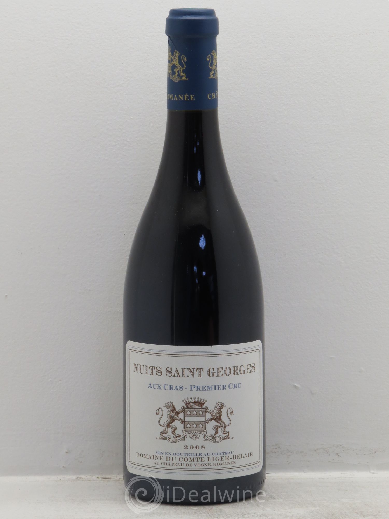 Nuits-Saint-Georges 1er Cru Aux Cras Comte Liger-Belair (Domaine du) 2008 - Lot de 1 bouteille - 0