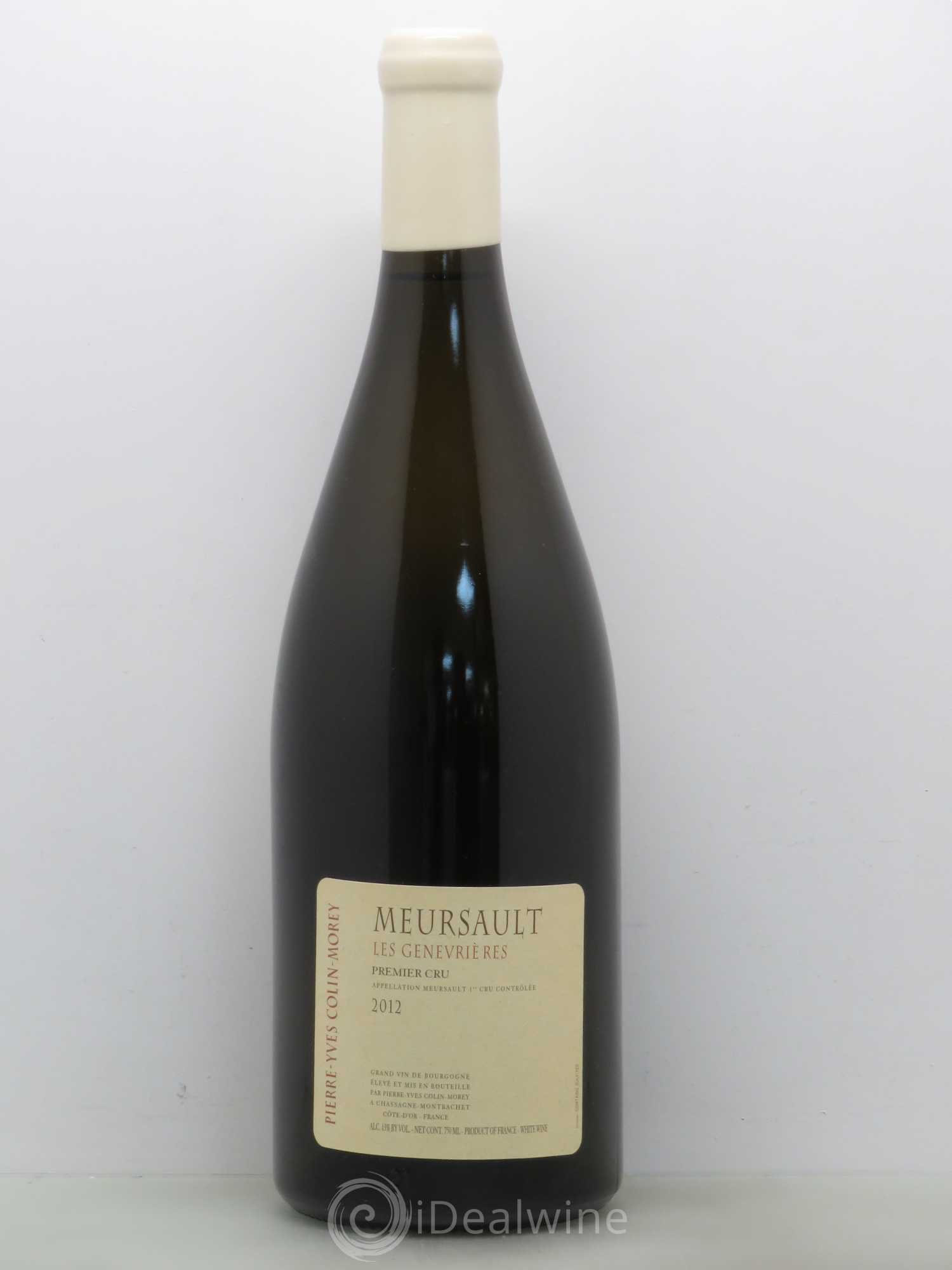 Meursault 1er Cru Les Genevrières Pierre-Yves Colin Morey 2012 - Lot de 1 magnum - 0