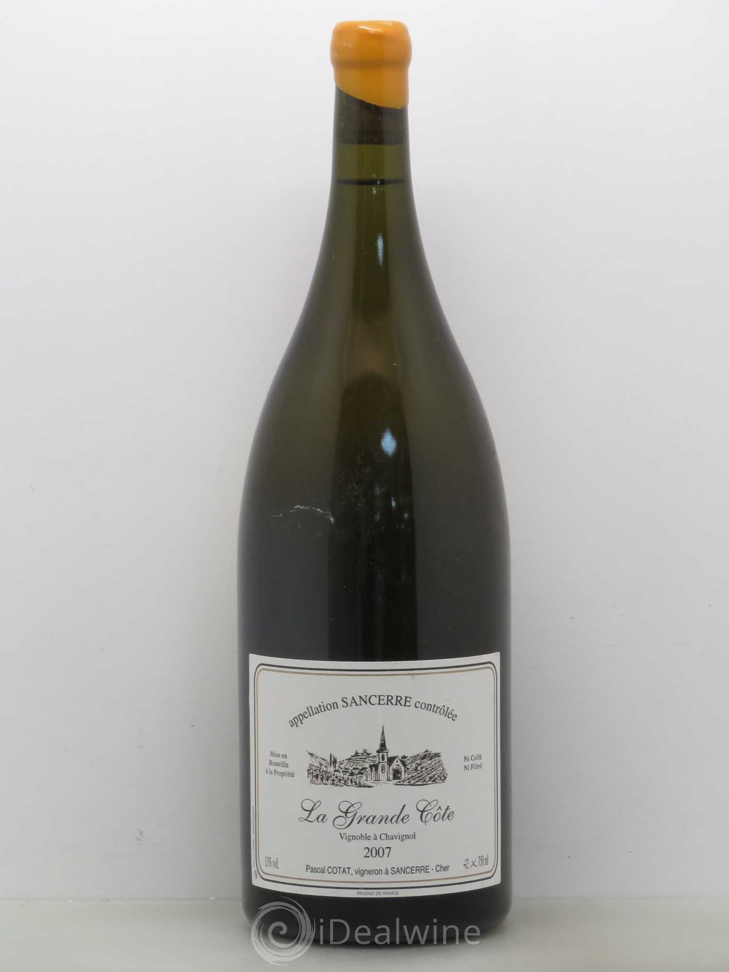 Sancerre La Grande Cote Pascal Cotat 2007 - Posten von 1 Magnum - 0