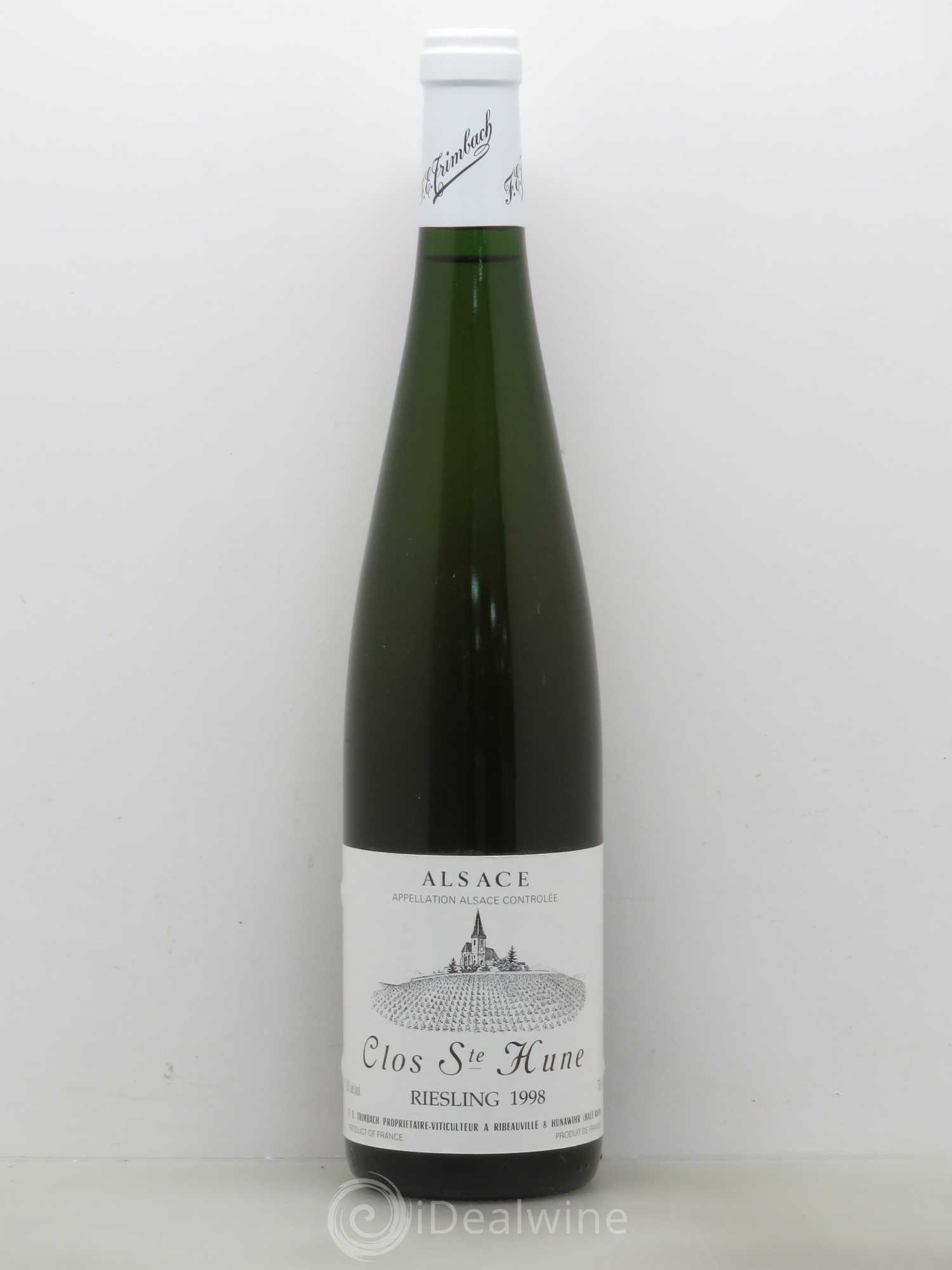 Alsace Riesling Clos Sainte-Hune Trimbach (Domaine) 1998 - Lot de 1 bouteille - 0