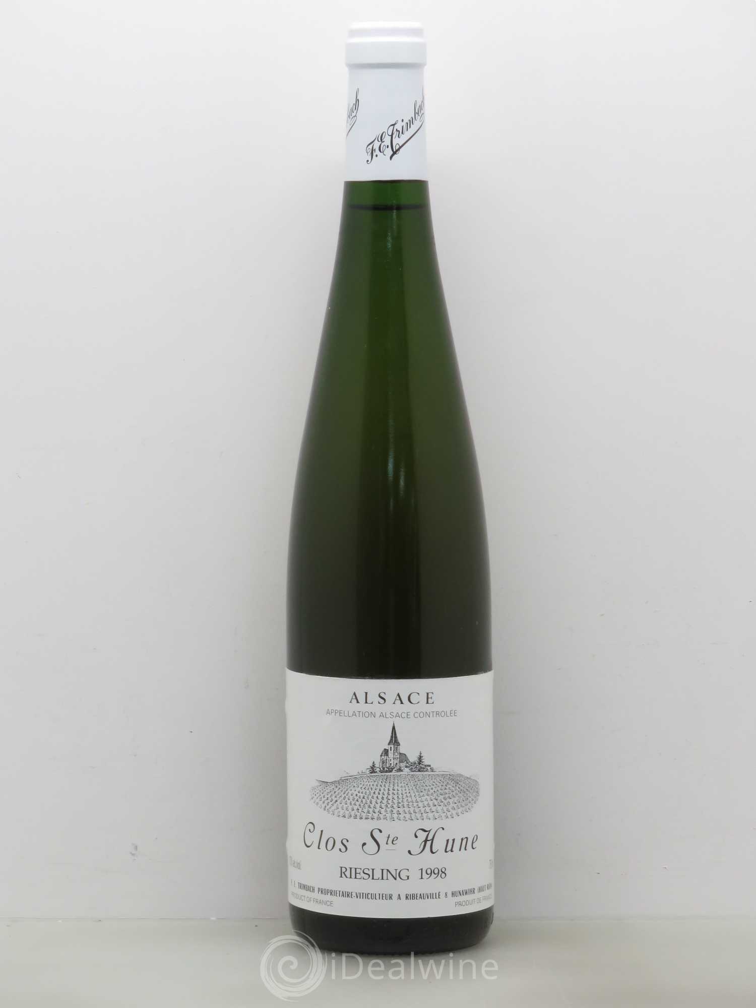 Alsace Riesling Clos Sainte-Hune Trimbach (Domaine) 1998 - Lot de 1 bouteille - 0
