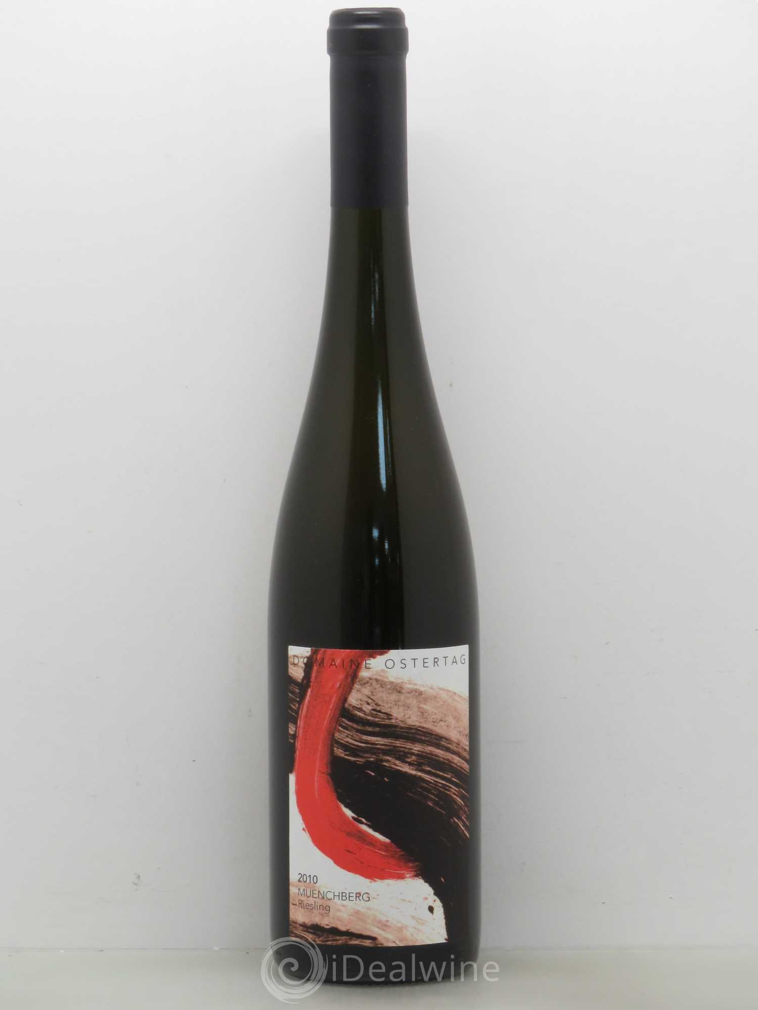Alsace Riesling Grand Cru Muenchberg Ostertag (Domaine) 2010 - Lot de 1 bouteille - 0