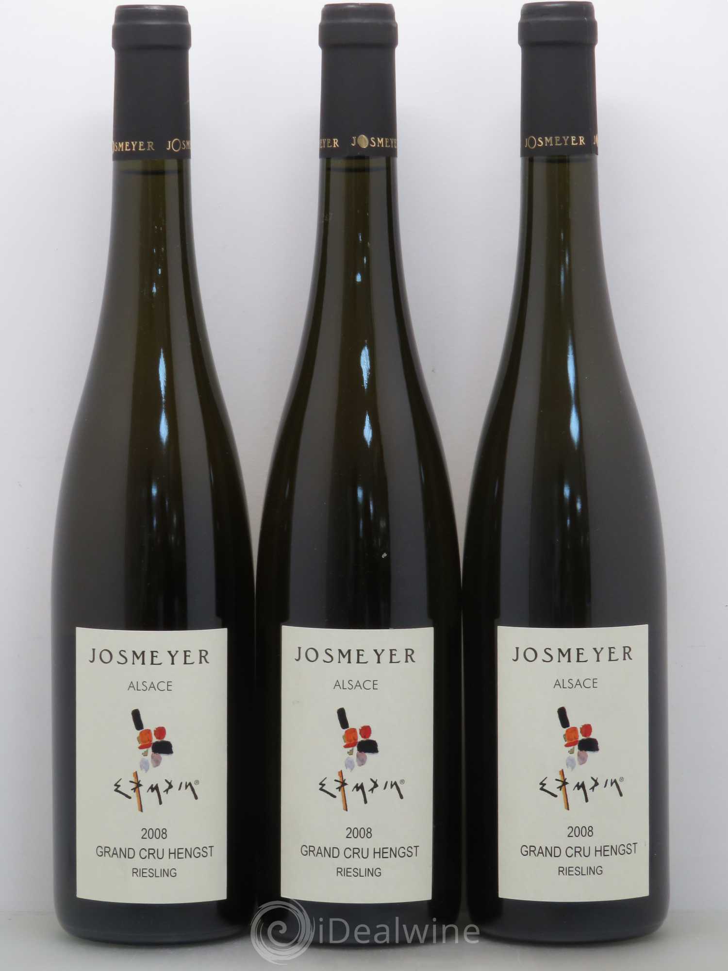 Alsace Riesling Grand Cru Hengst Josmeyer (Domaine) 2008 - Lot de 3 bouteilles - 0