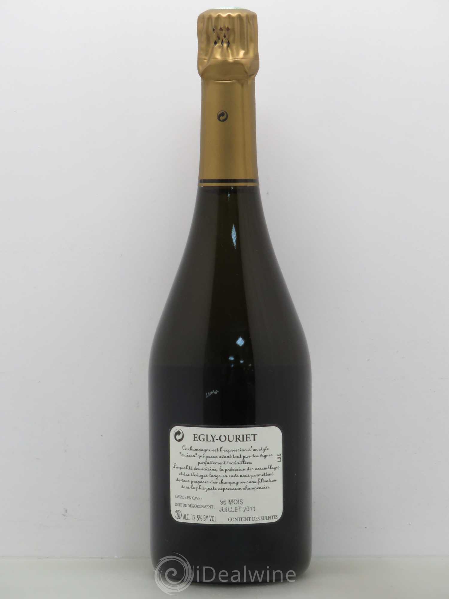 Grand Cru Brut Egly-Ouriet Vieilles Vignes  2002 - Lot de 1 bouteille - 1