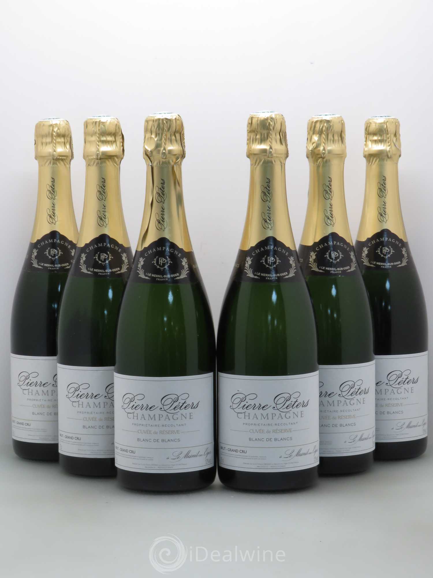 Champagne Cuvée Reserve Pierre Peters - Posten von 6 Flaschen - 0