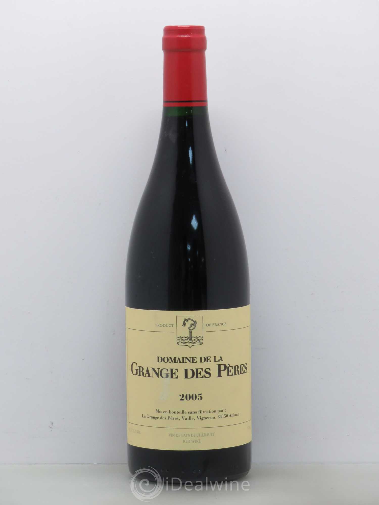 Pays d'Hérault Grange des Pères Laurent Vaillé 2005 - Lot de 1 bouteille - 0