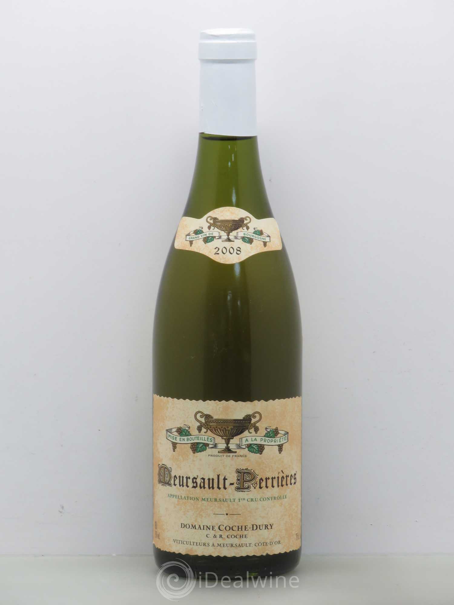 Meursault 1er Cru Perrières Coche Dury (Domaine) 2008 - Lot de 1 bouteille - 0
