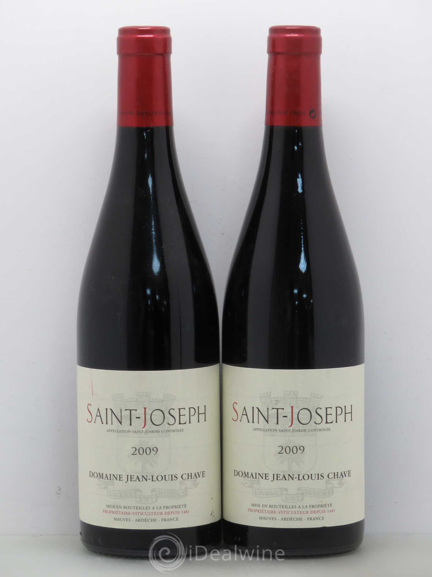 Saint-Joseph Jean-Louis Chave 2009 - Lot de 2 bouteilles - 0
