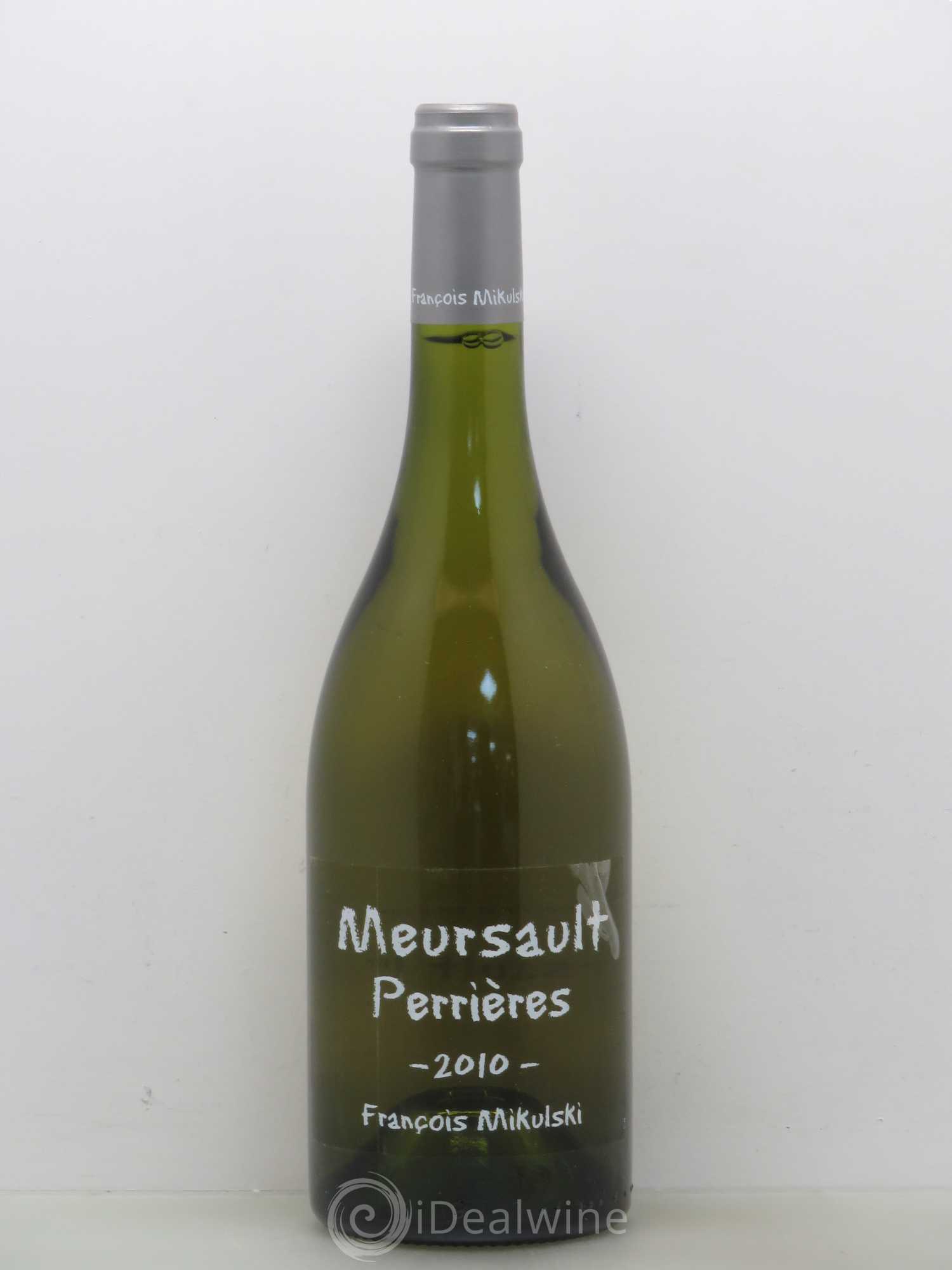 Meursault 1er Cru Les Perrières François Mikulski 2010 - Lot de 1 bouteille - 0