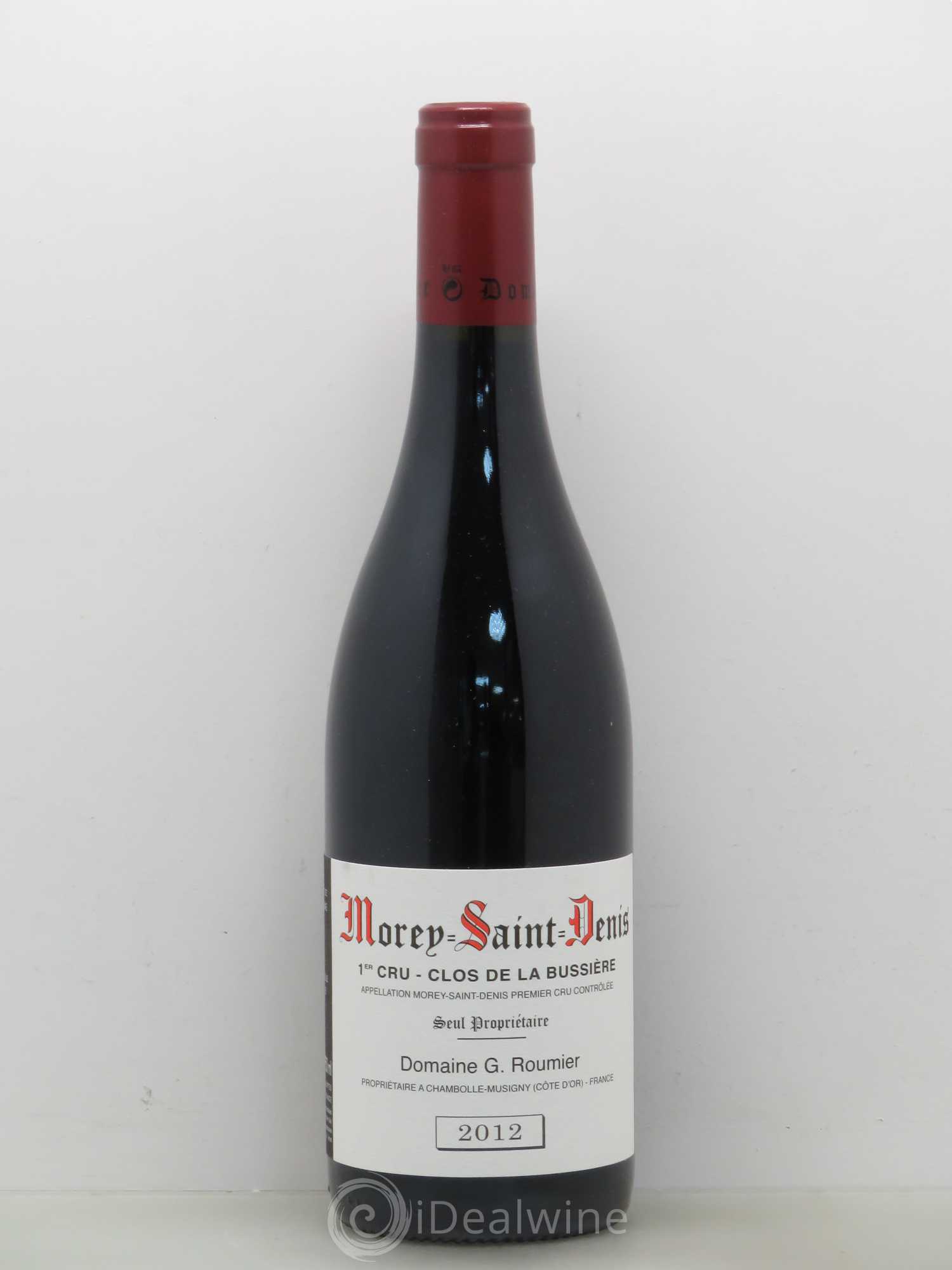 Morey-Saint-Denis 1er Cru Clos de la Bussière Georges Roumier (Domaine) 2012 - Lot de 1 bouteille - 0