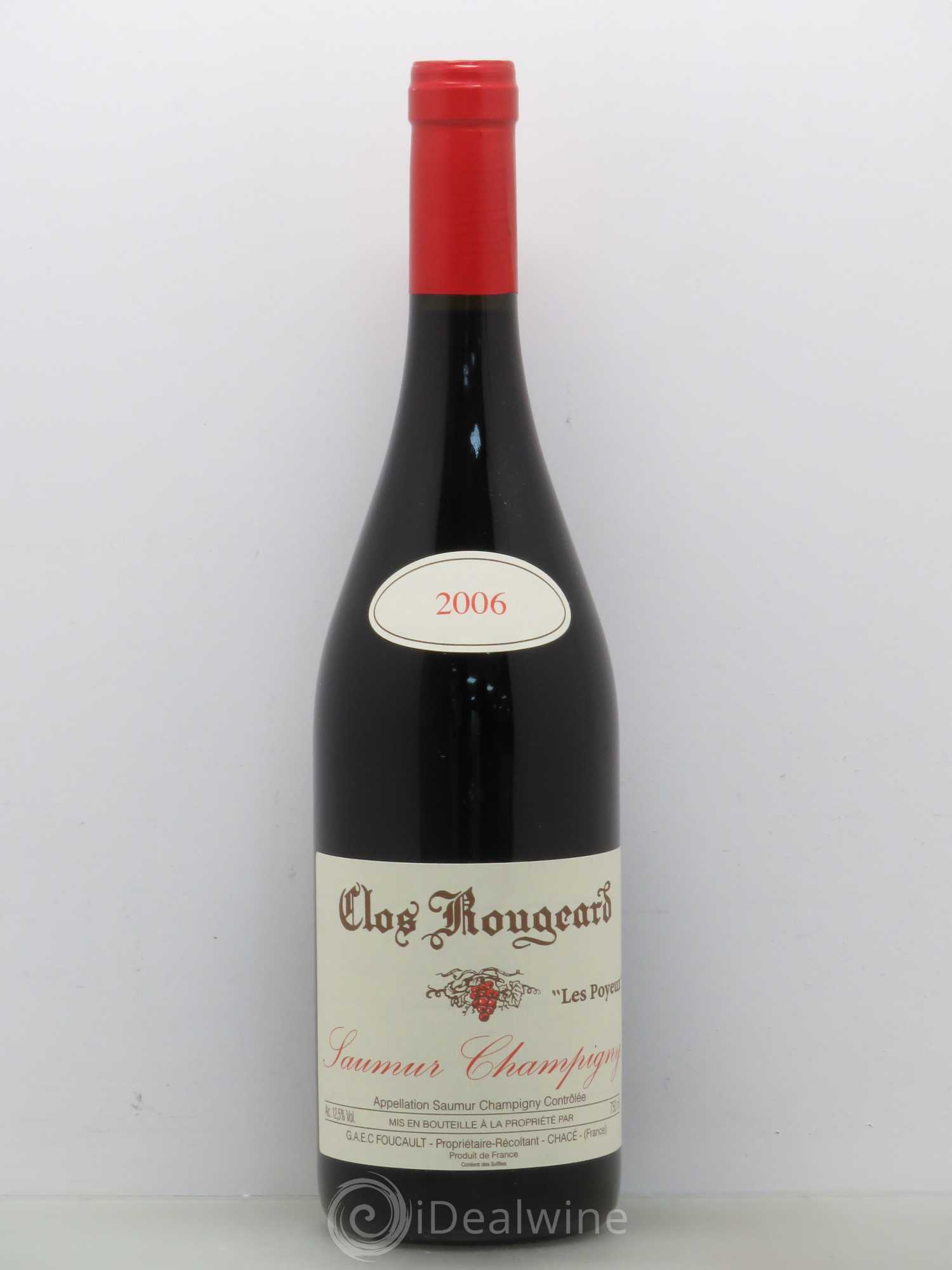 Saumur-Champigny Les Poyeux Clos Rougeard 2006 - Lot de 1 bouteille - 0