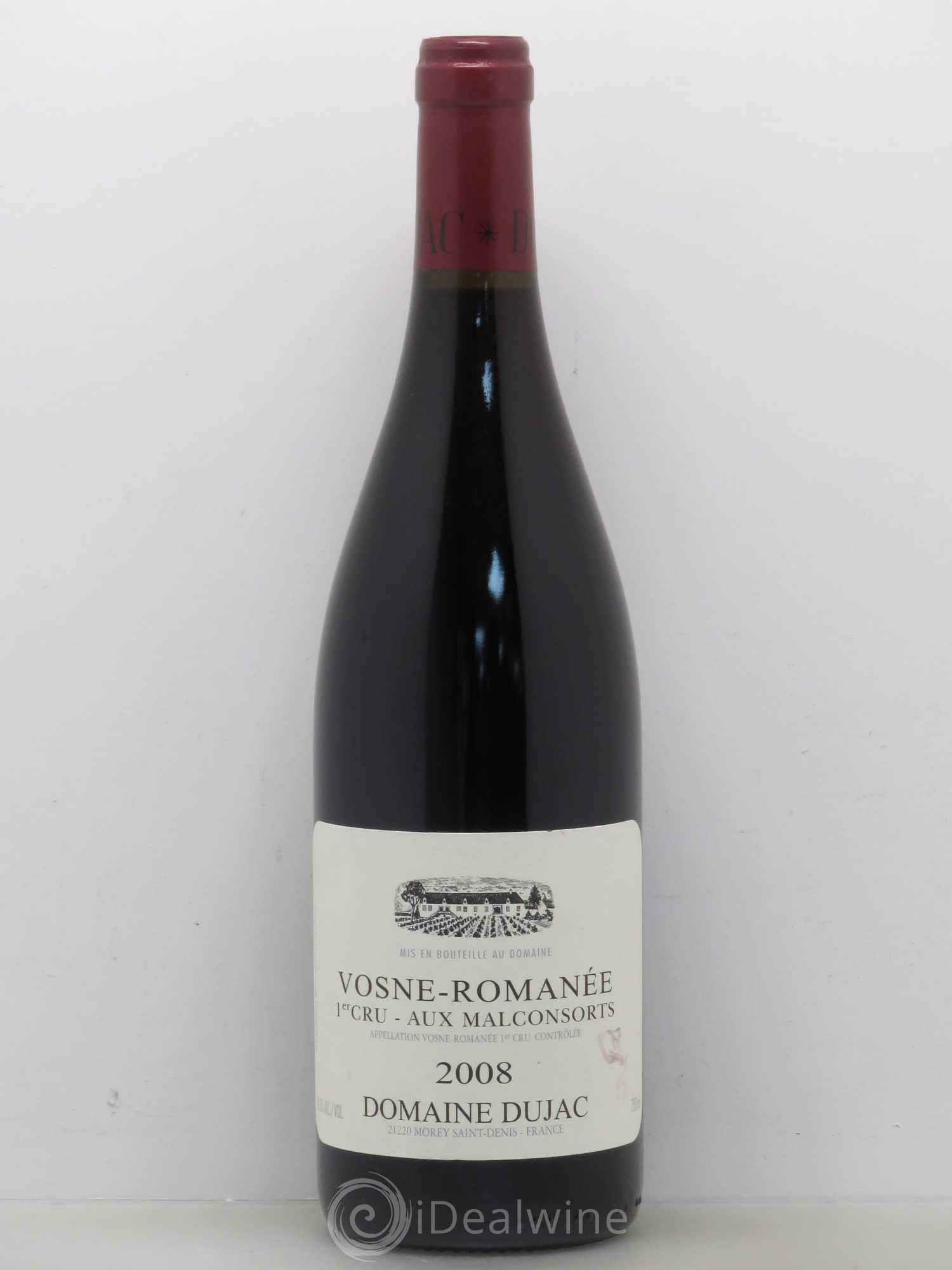 Vosne-Romanée 1er Cru Aux Malconsorts Dujac (Domaine) 2008 - Lot de 1 bouteille - 0