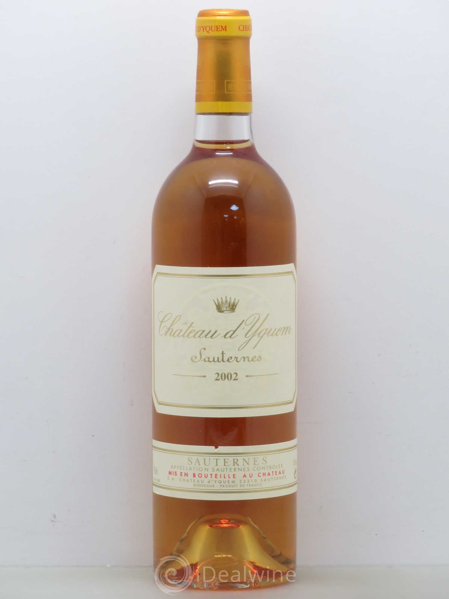 Château d' Yquem 1er Cru Classé Supérieur 2002 - Lotto di 1 bottiglia - 0