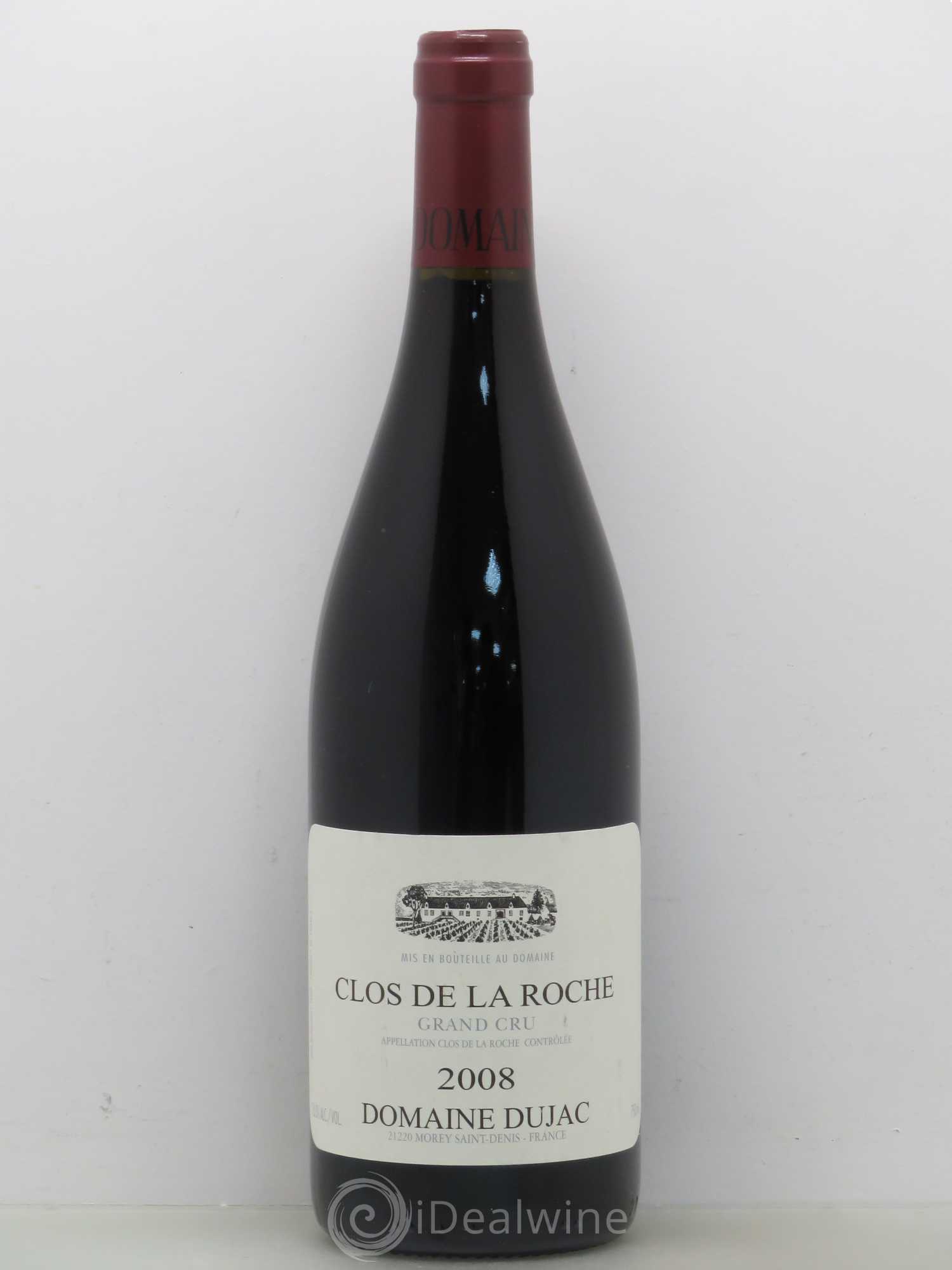 Clos de la Roche Grand Cru Dujac (Domaine) 2008 - Lot de 1 bouteille - 0