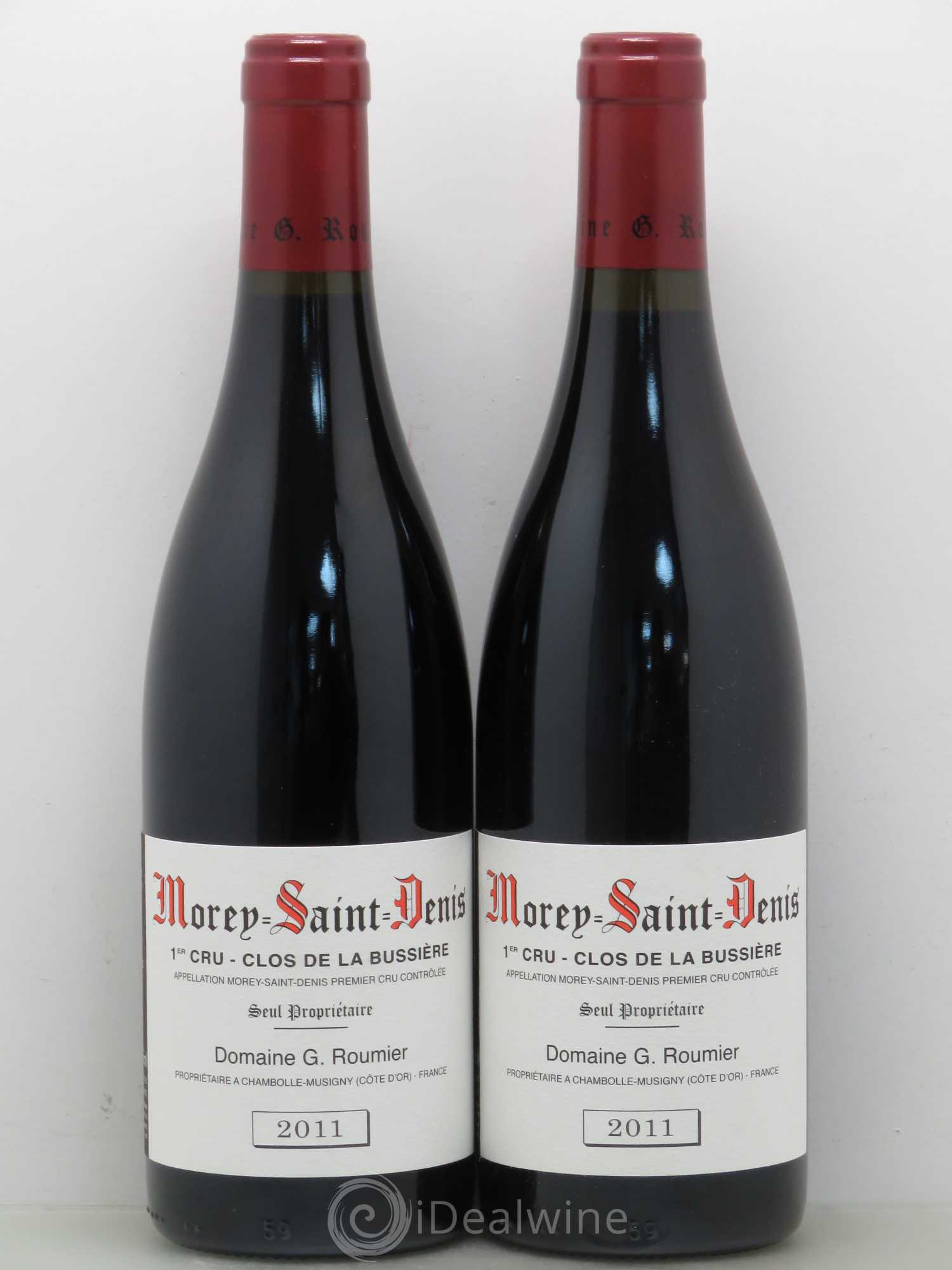 Morey-Saint-Denis 1er Cru Clos de la Bussière Georges Roumier (Domaine) 2011 - Lot de 2 bouteilles - 0