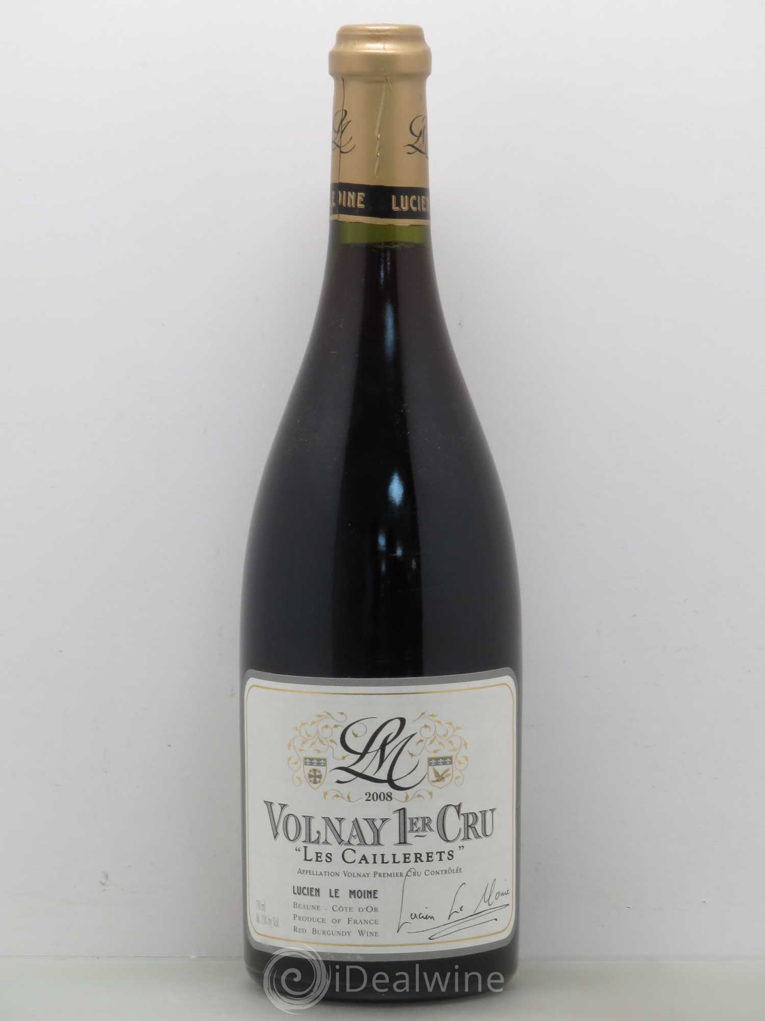 Volnay 1er Cru Les Caillerets Lucien Lemoine 2008 - Posten von 1 Flasche - 0