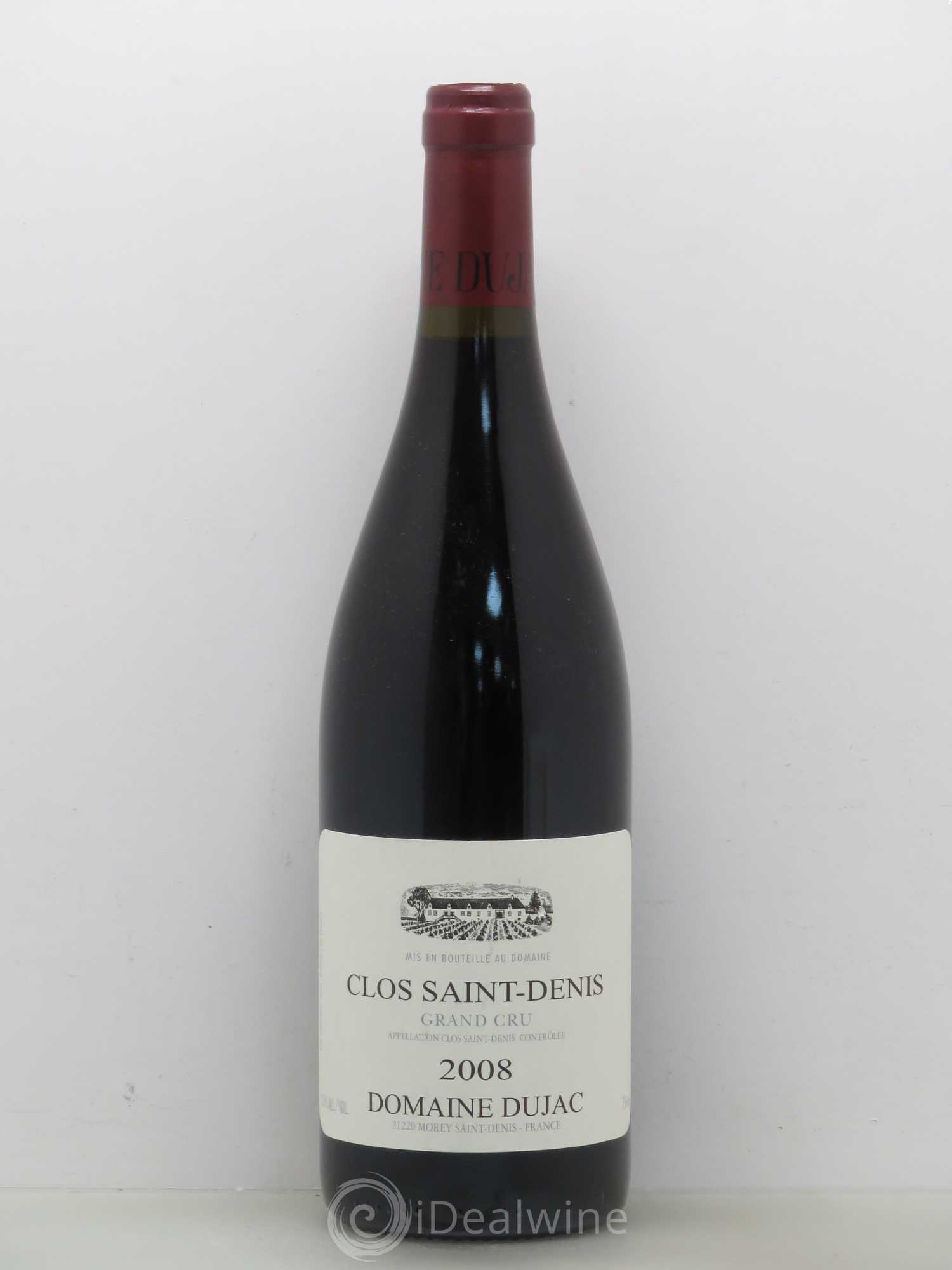 Clos Saint-Denis Grand Cru Dujac (Domaine) 2008 - Lot de 1 bouteille - 0