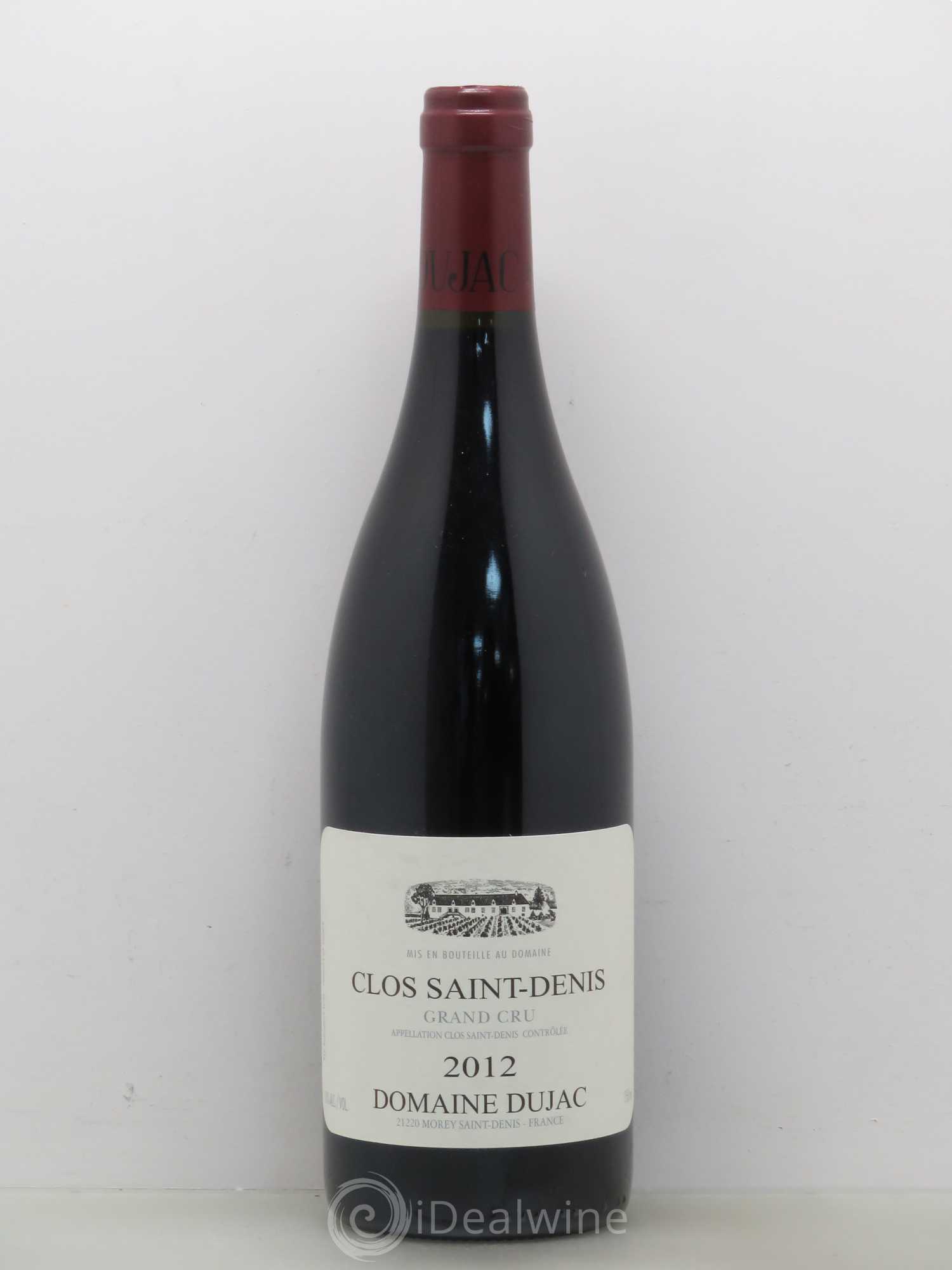 Clos Saint-Denis Grand Cru Dujac (Domaine) 2012 - Lot de 1 bouteille - 0