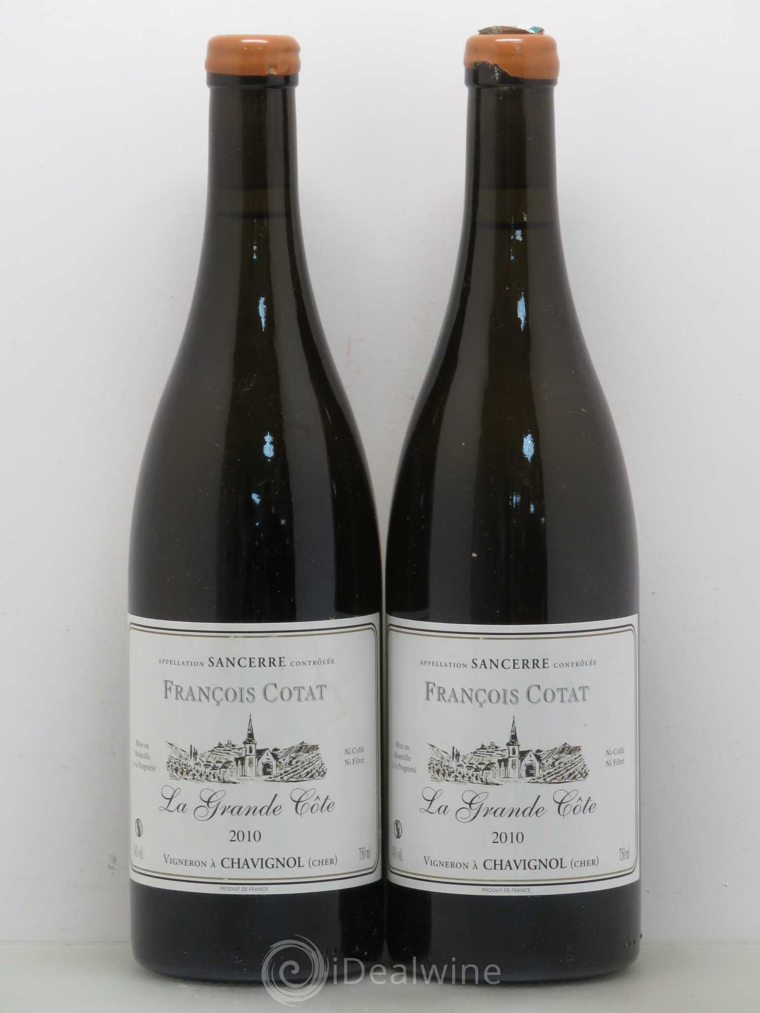 Sancerre La Grande Côte François Cotat 2010 - Lot de 2 bouteilles - 0