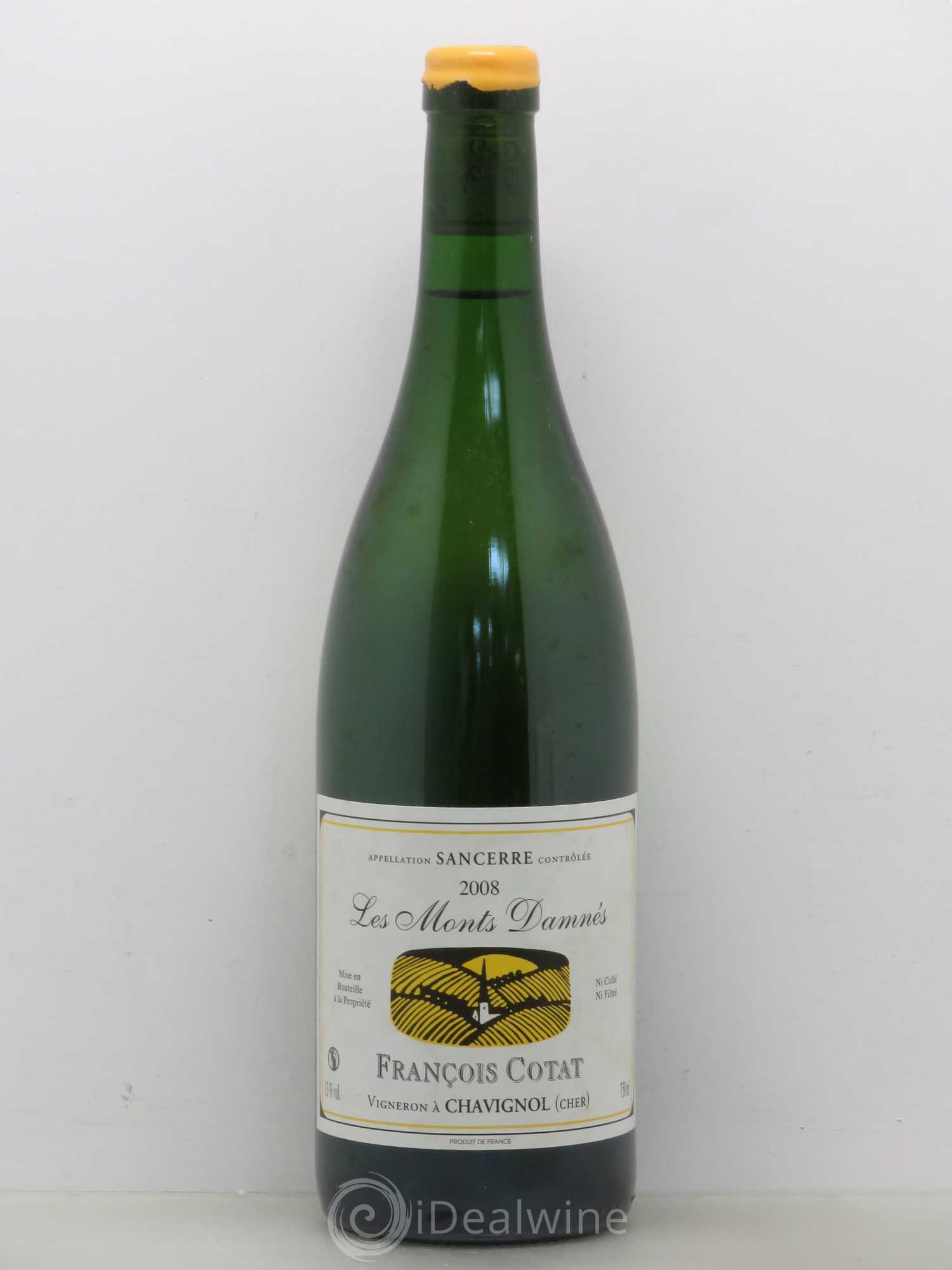 Sancerre Les Monts Damnés François Cotat 2008 - Lot de 1 bouteille - 0