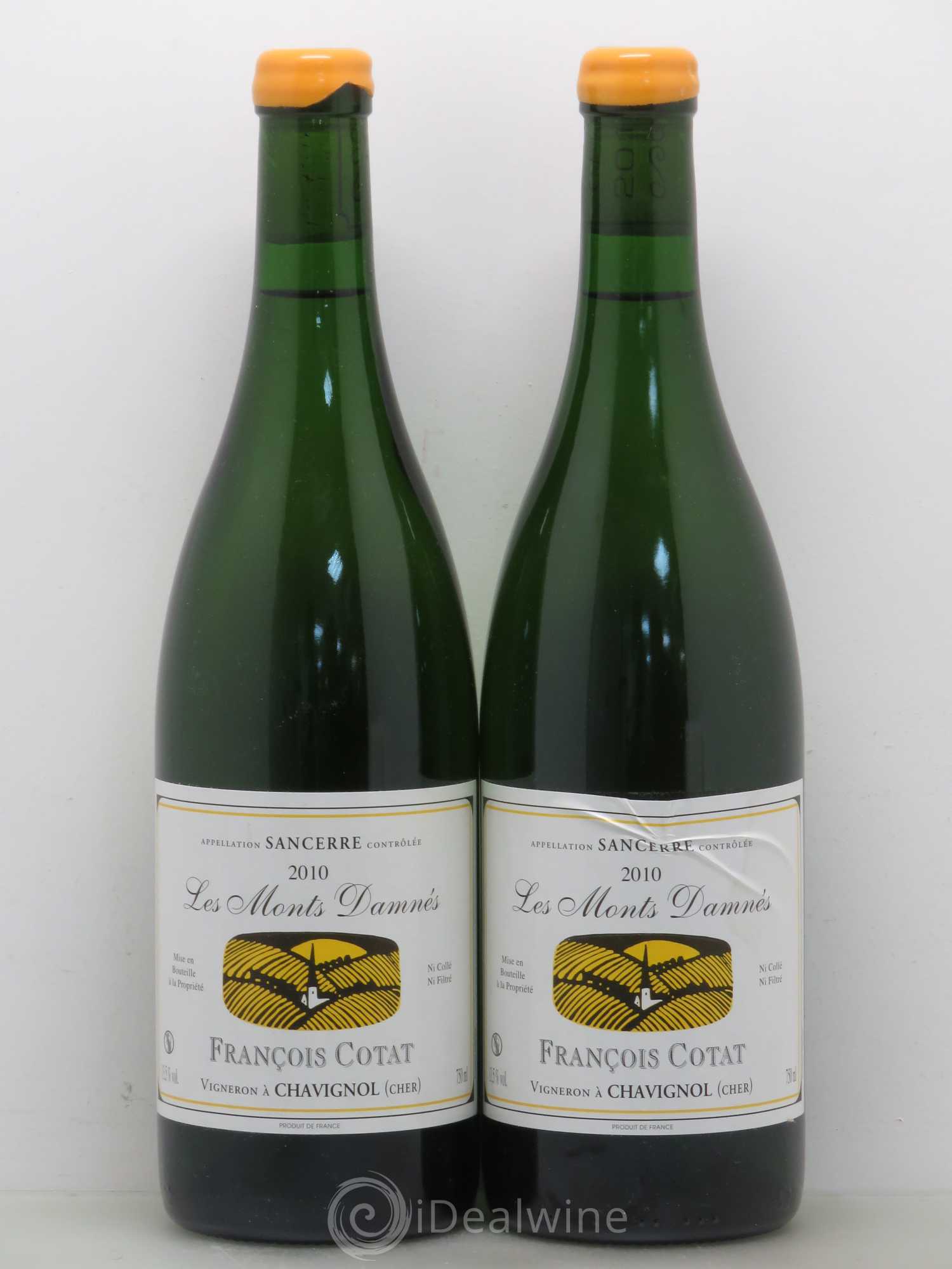 Sancerre Les Monts Damnés François Cotat 2010 - Lot de 2 bouteilles - 0