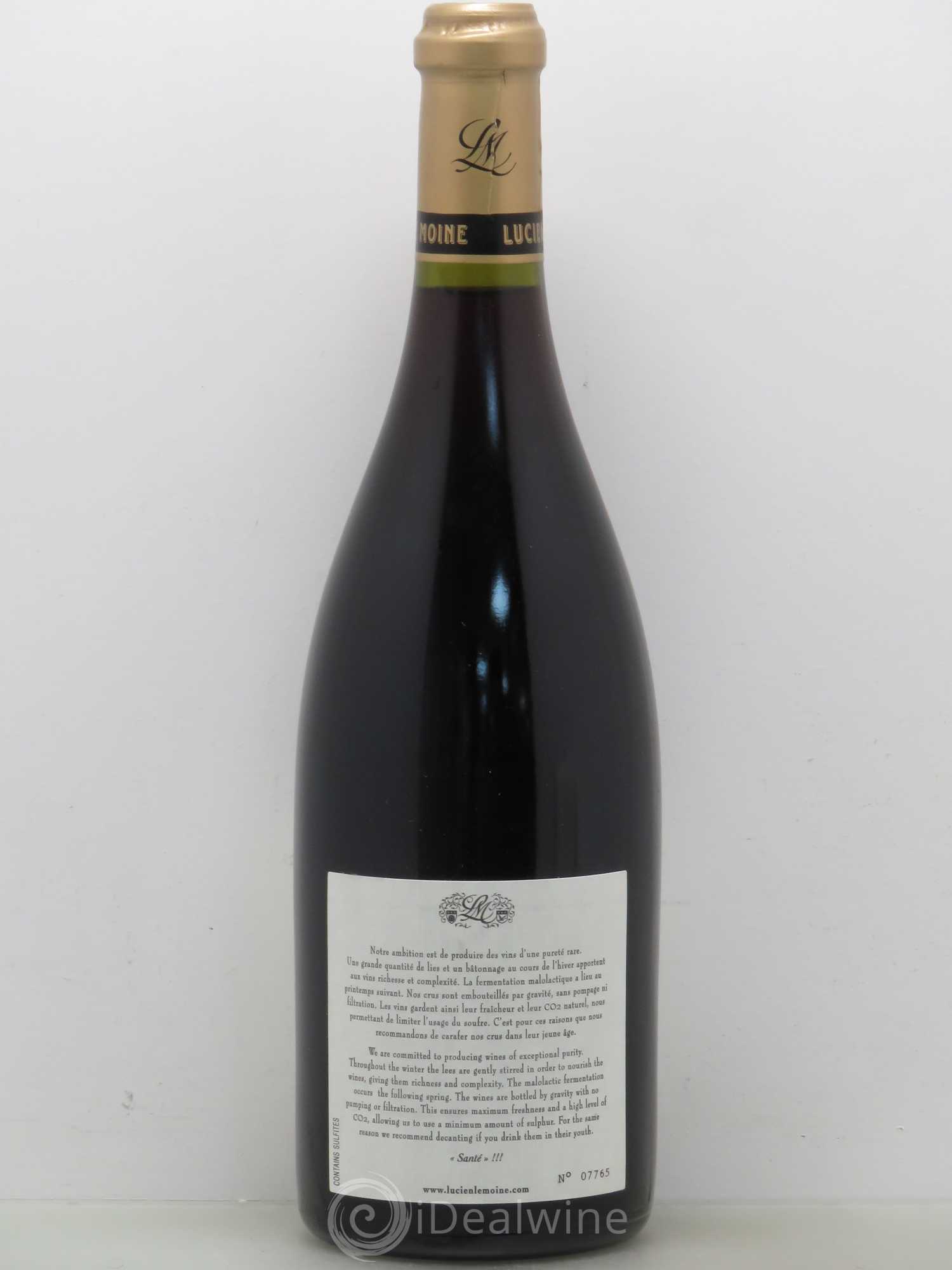 Volnay 1er Cru Les Caillerets Lucien Lemoine 2008 - Posten von 1 Flasche - 1