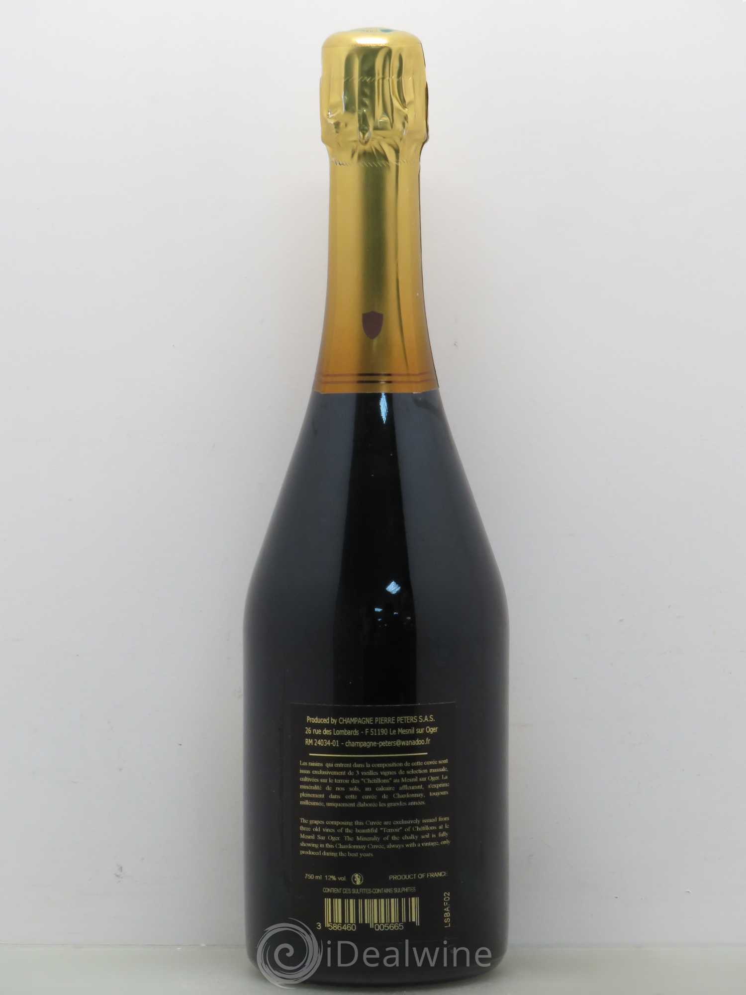Champagne Pierre Peters Les Chetillons Cuvée speciale Grand Cru Blanc de Blancs 2005 - Posten von 1 Flasche - 1