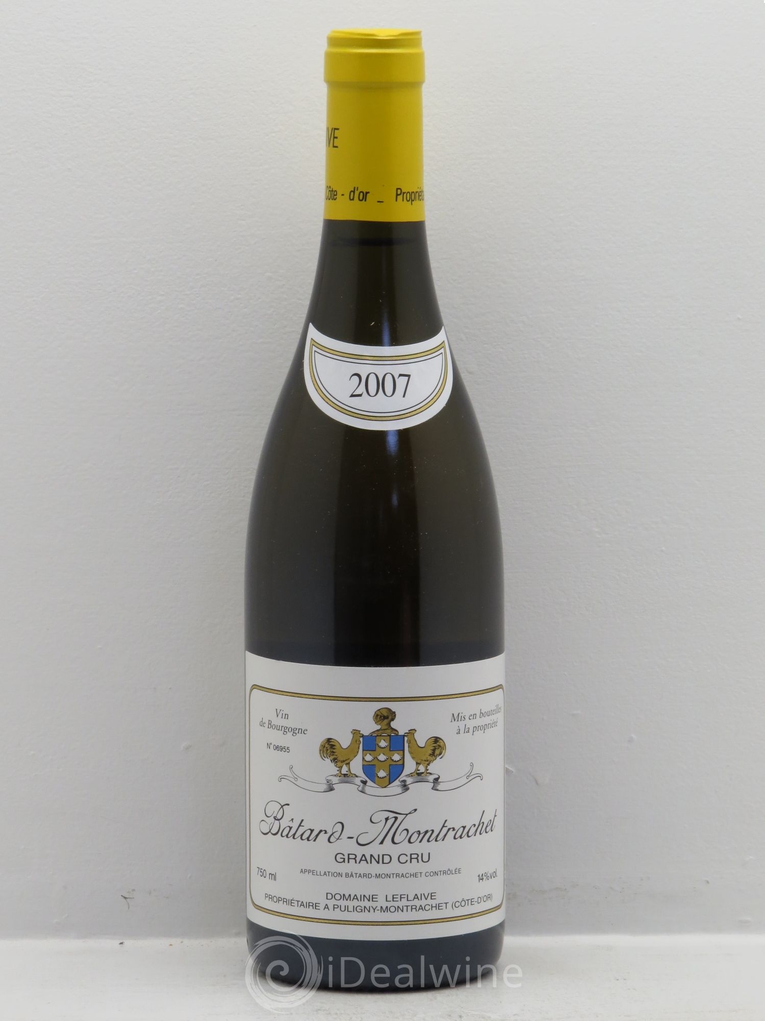 Bâtard-Montrachet Grand Cru Leflaive (Domaine) 2007 - Lot de 1 bouteille - 0