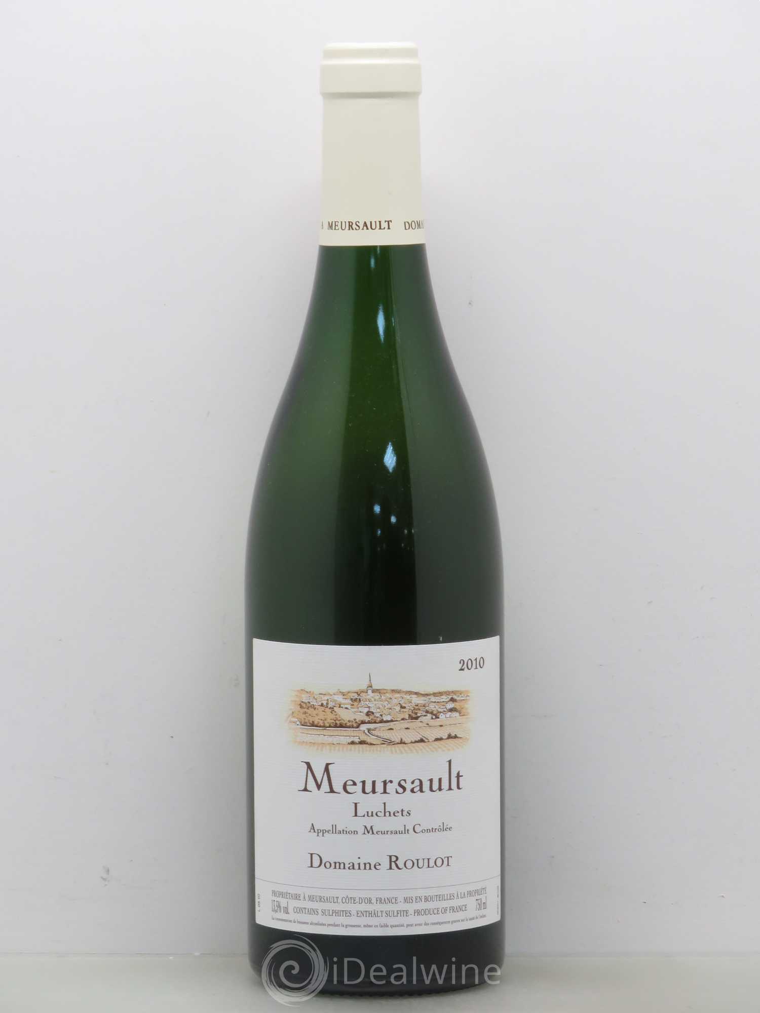 Meursault Luchets Roulot (Domaine) 2010 - Lot de 1 bouteille - 0