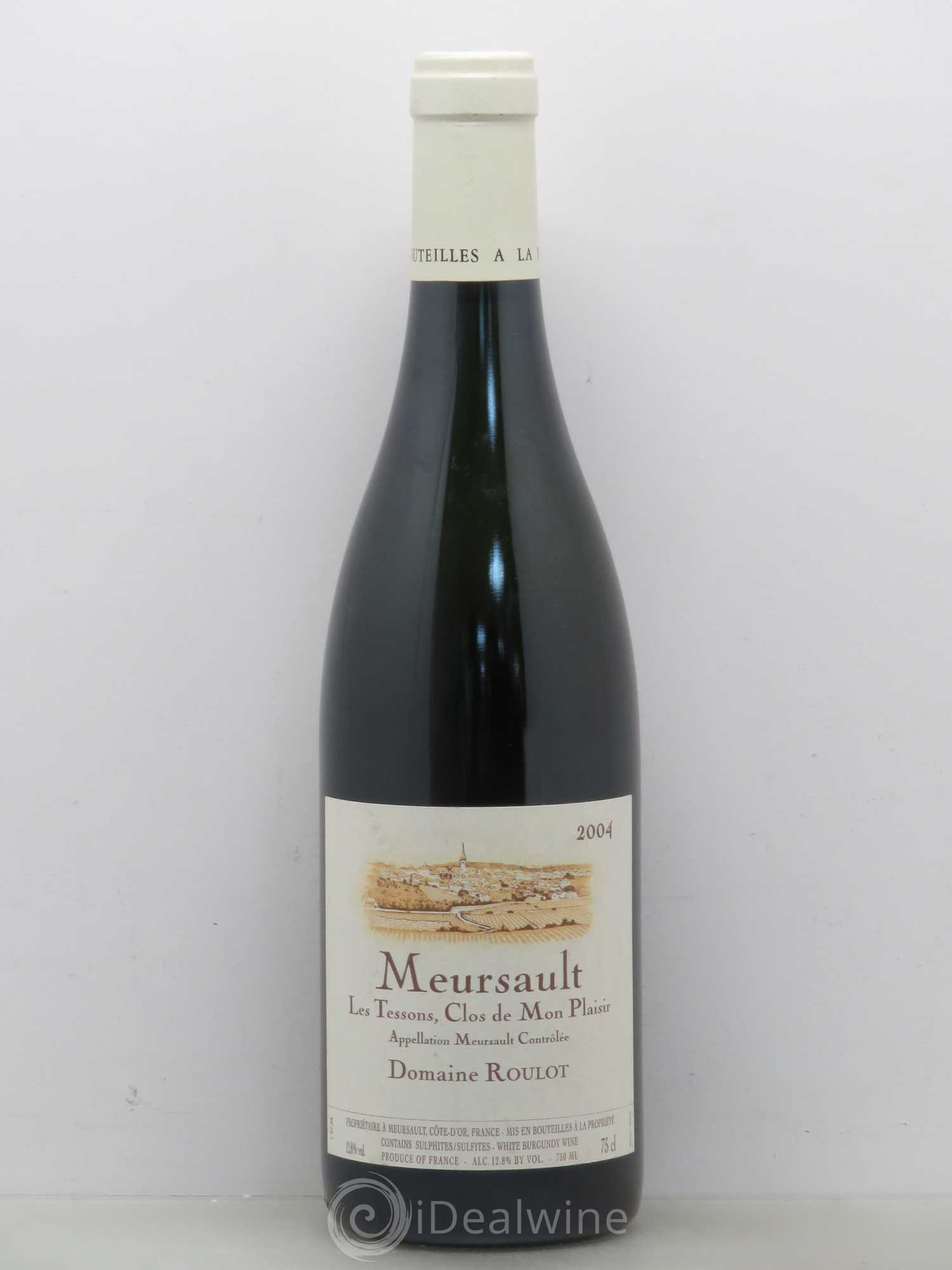 Meursault Les Tessons Clos de Mon plaisir Roulot (Domaine) 2004 - Lot de 1 bouteille - 0