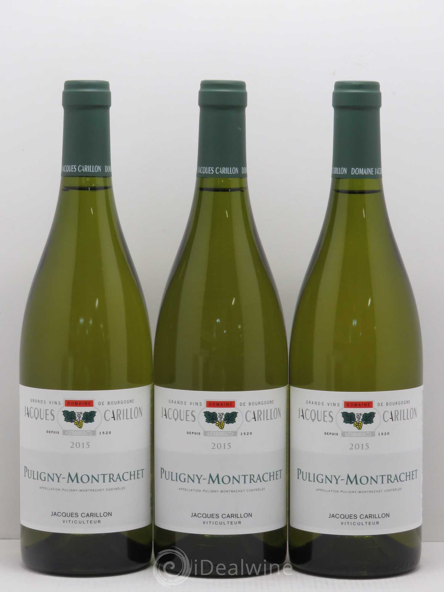 Puligny-Montrachet Louis Carillon & Fils 2015 - Lot de 3 bouteilles - 0