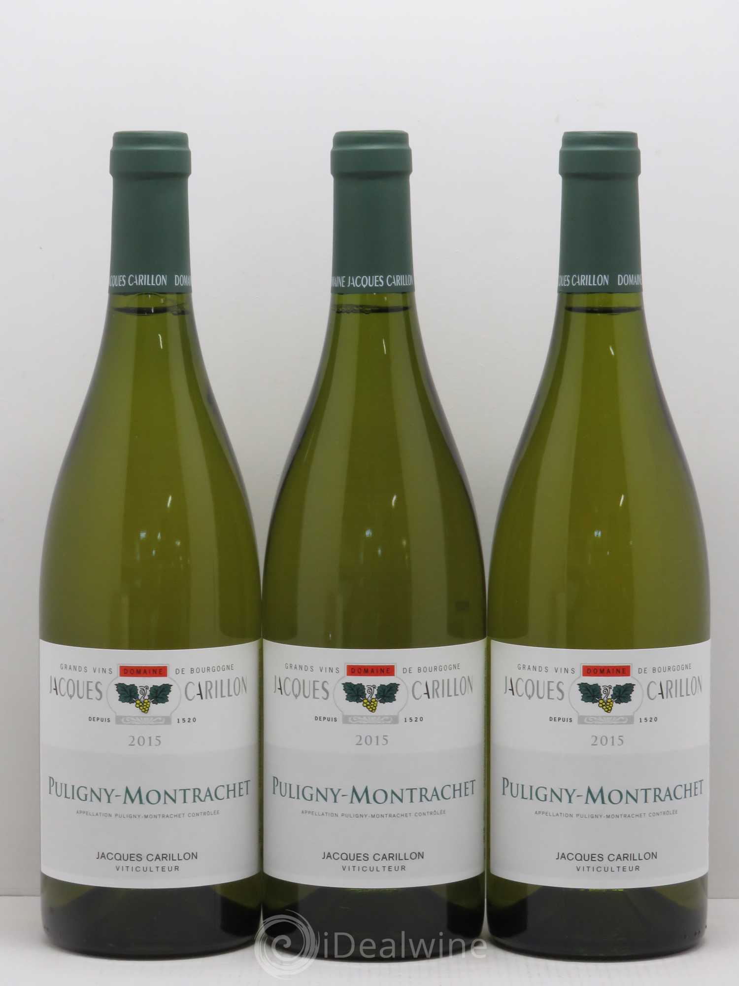 Puligny-Montrachet Louis Carillon & Fils 2015 - Lot de 3 bouteilles - 0