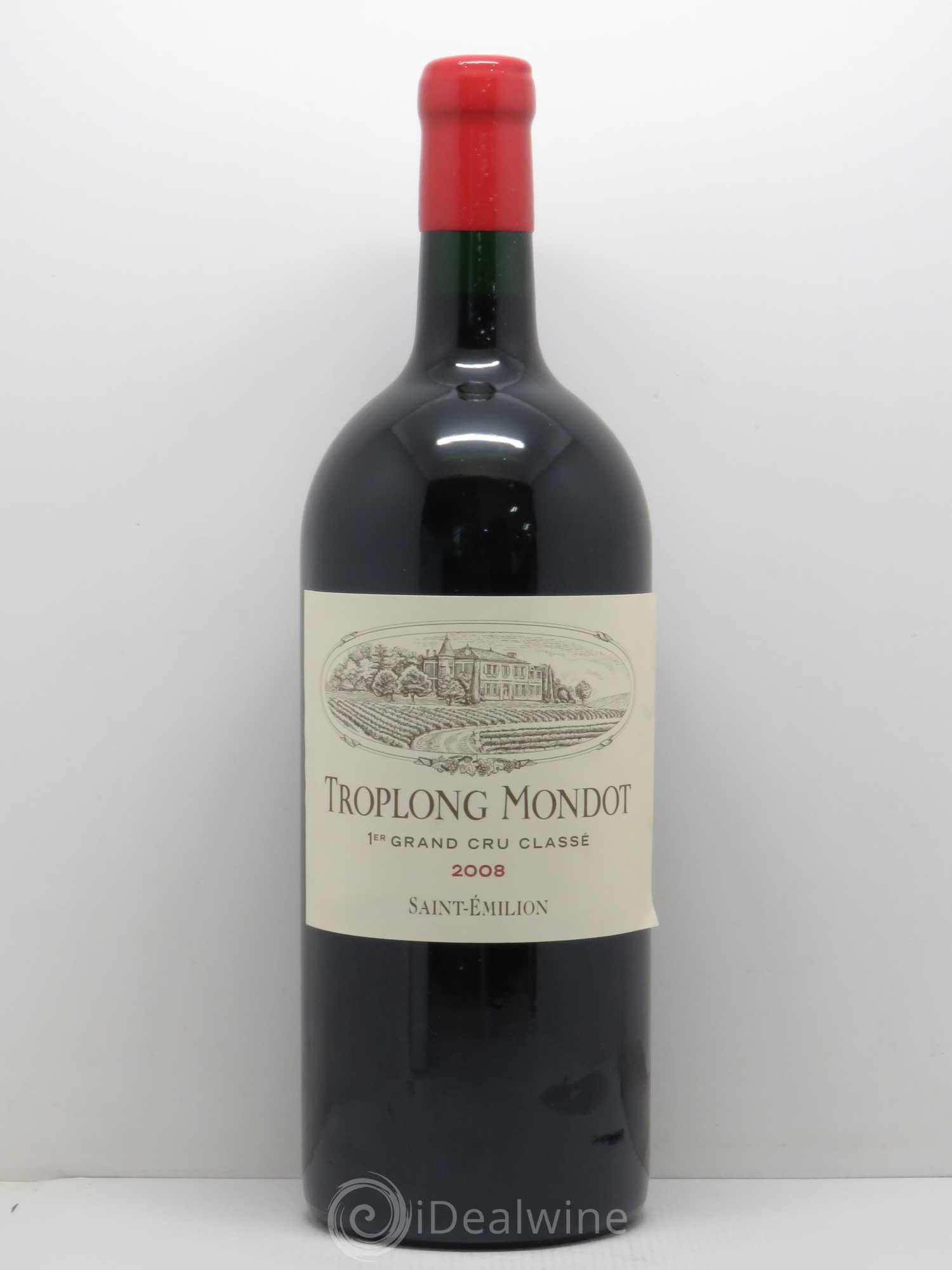 Château Troplong Mondot 1er Grand Cru Classé B 2008 - Lot de 1 double magnum - 0