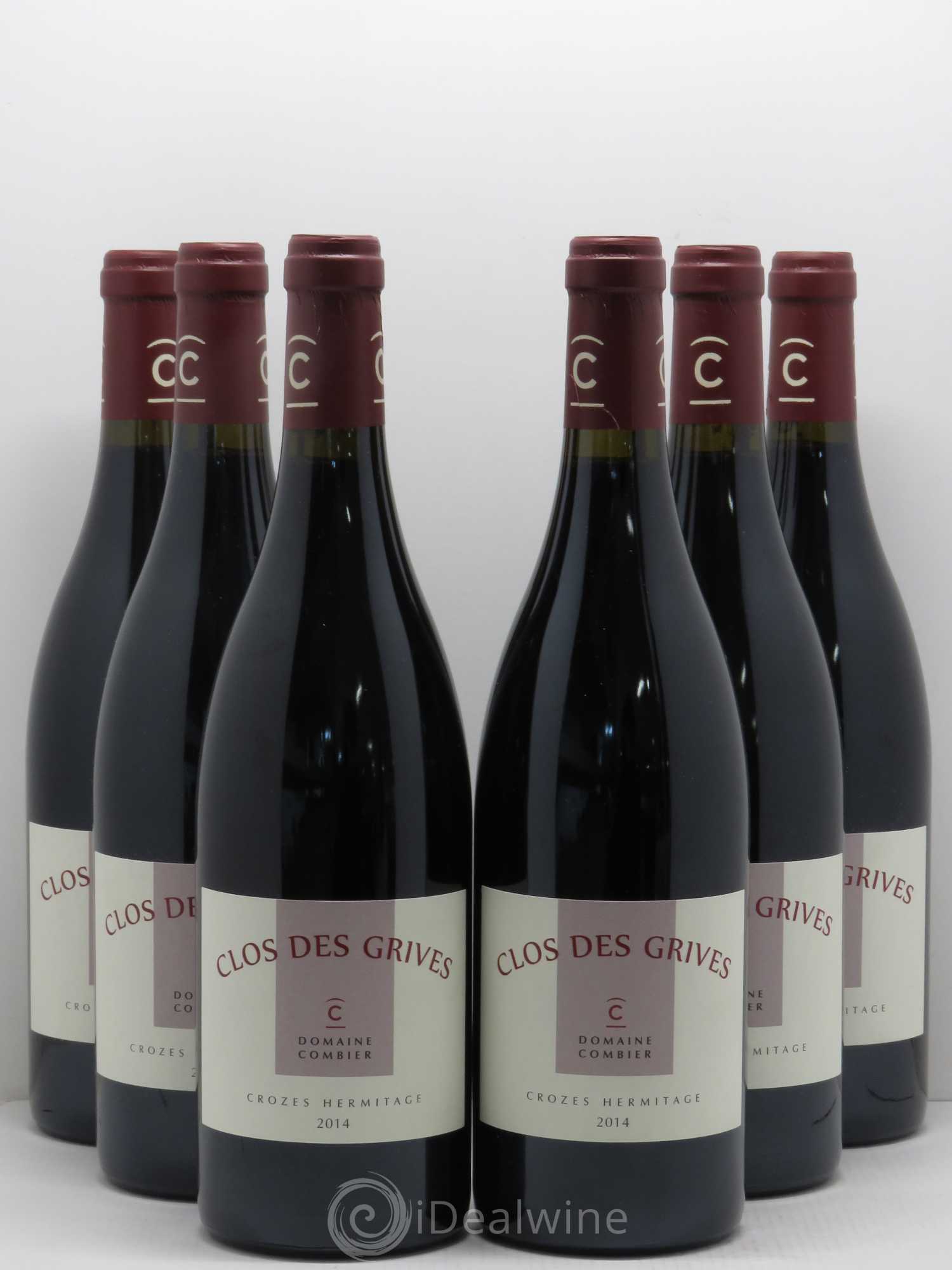 Crozes-Hermitage Clos des Grives Combier 2014 - Lot de 6 bouteilles - 0
