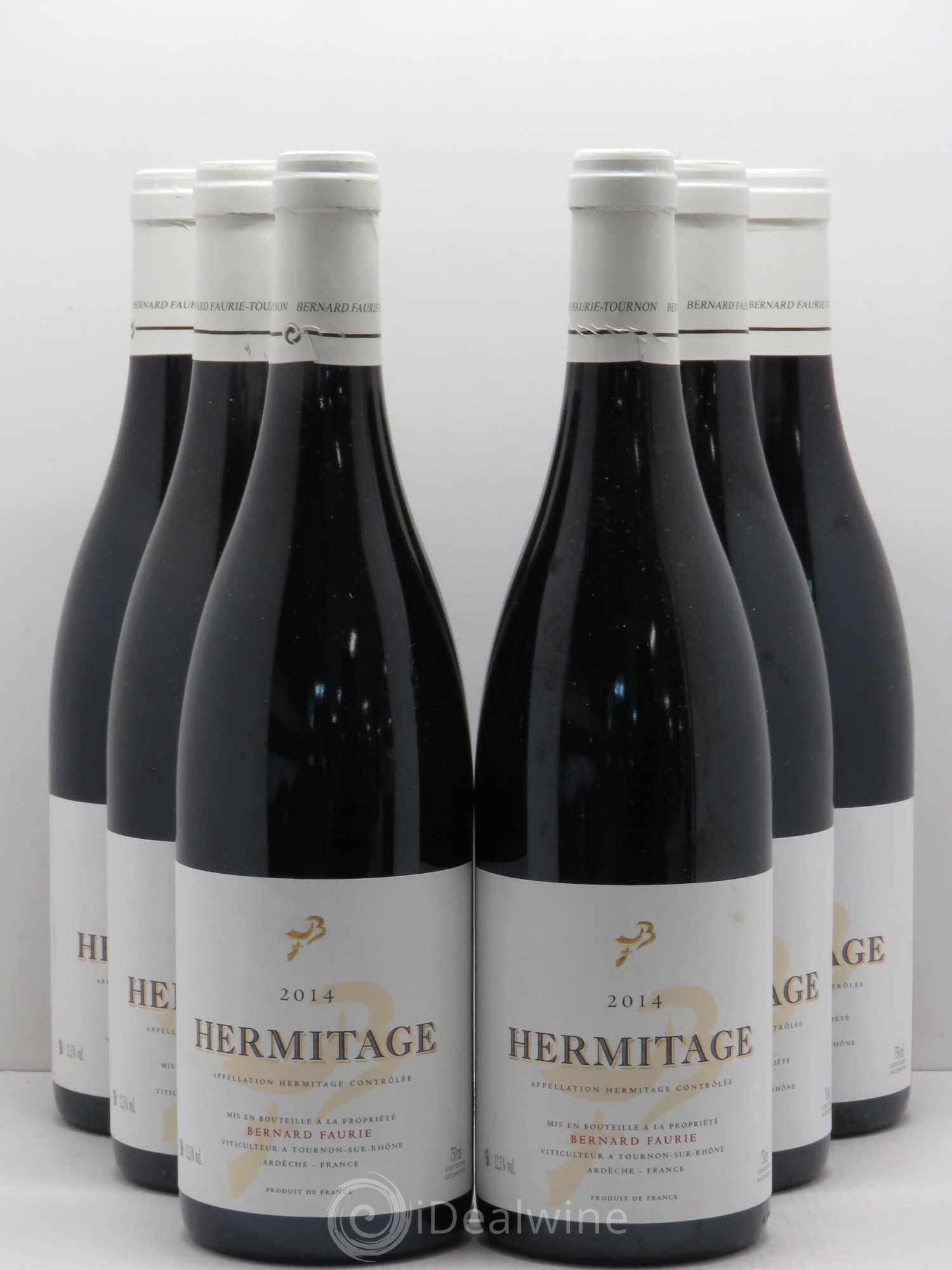 Hermitage Faurie 2014 - Lot de 6 bouteilles - 0