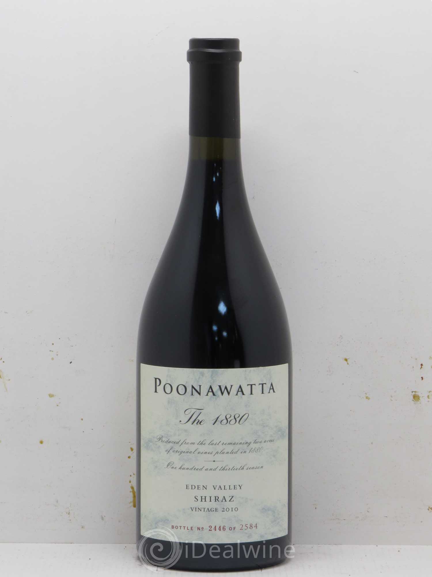 Australie Poonawatta 1880 Shiraz Eden valley 2010 - Posten von 1 Flasche - 0
