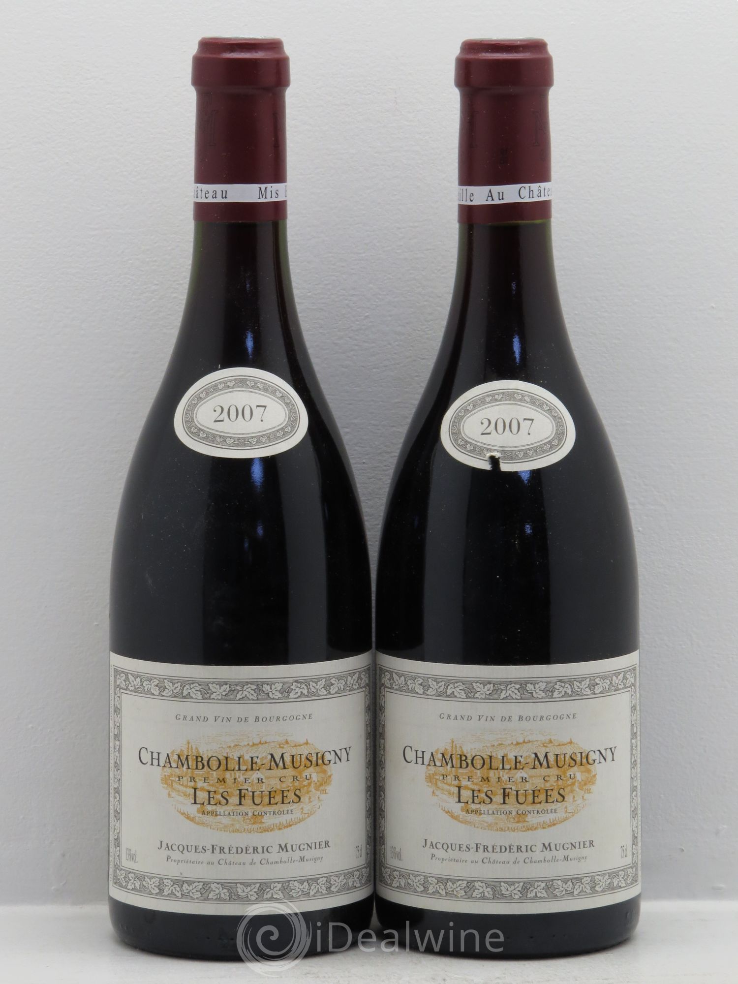 Chambolle-Musigny 1er Cru Les Fuées Jacques-Frédéric Mugnier 2007 - Lot de 2 bouteilles - 0