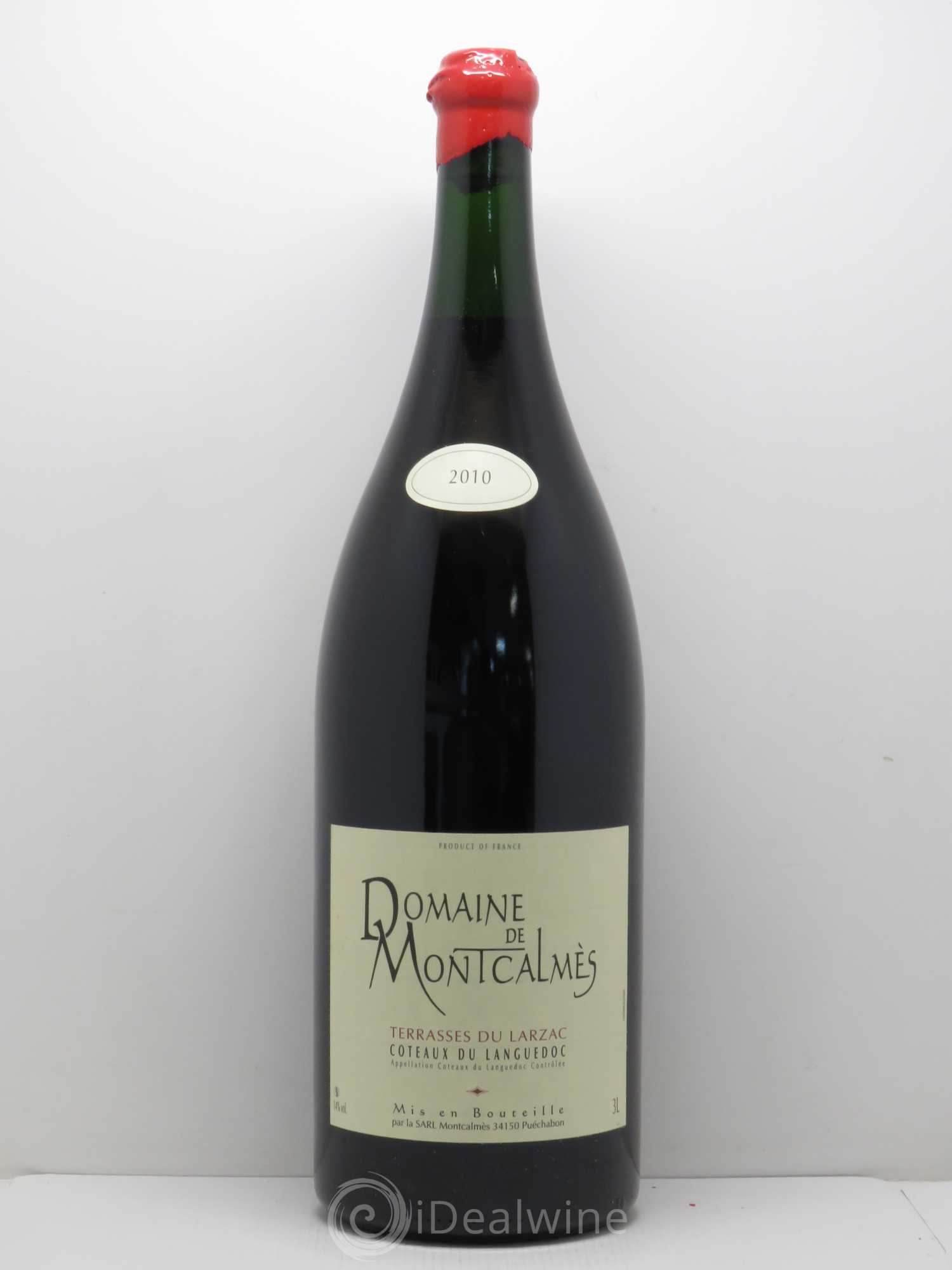 Terrasses du Larzac Domaine de Montcalmès Frédéric Pourtalié 2010 - Lot de 1 double magnum - 0