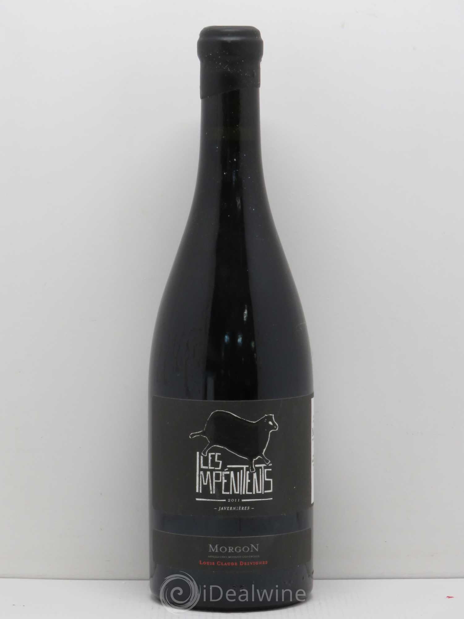 Morgon Javernières Les Impénitents Louis-Claude Desvignes 2011 - Lot de 1 bouteille - 0