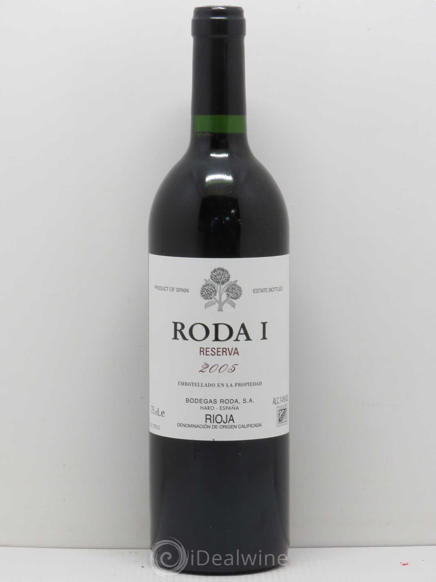 Rioja DOCA Reserva Bodegas Roda Roda I 2005 - Lot of 1 bottle - 0