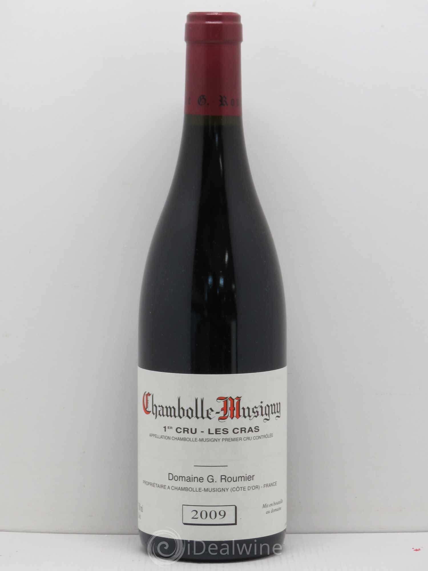 Chambolle-Musigny 1er Cru Les Cras Georges Roumier (Domaine) 2009 - Lot de 1 bouteille - 0