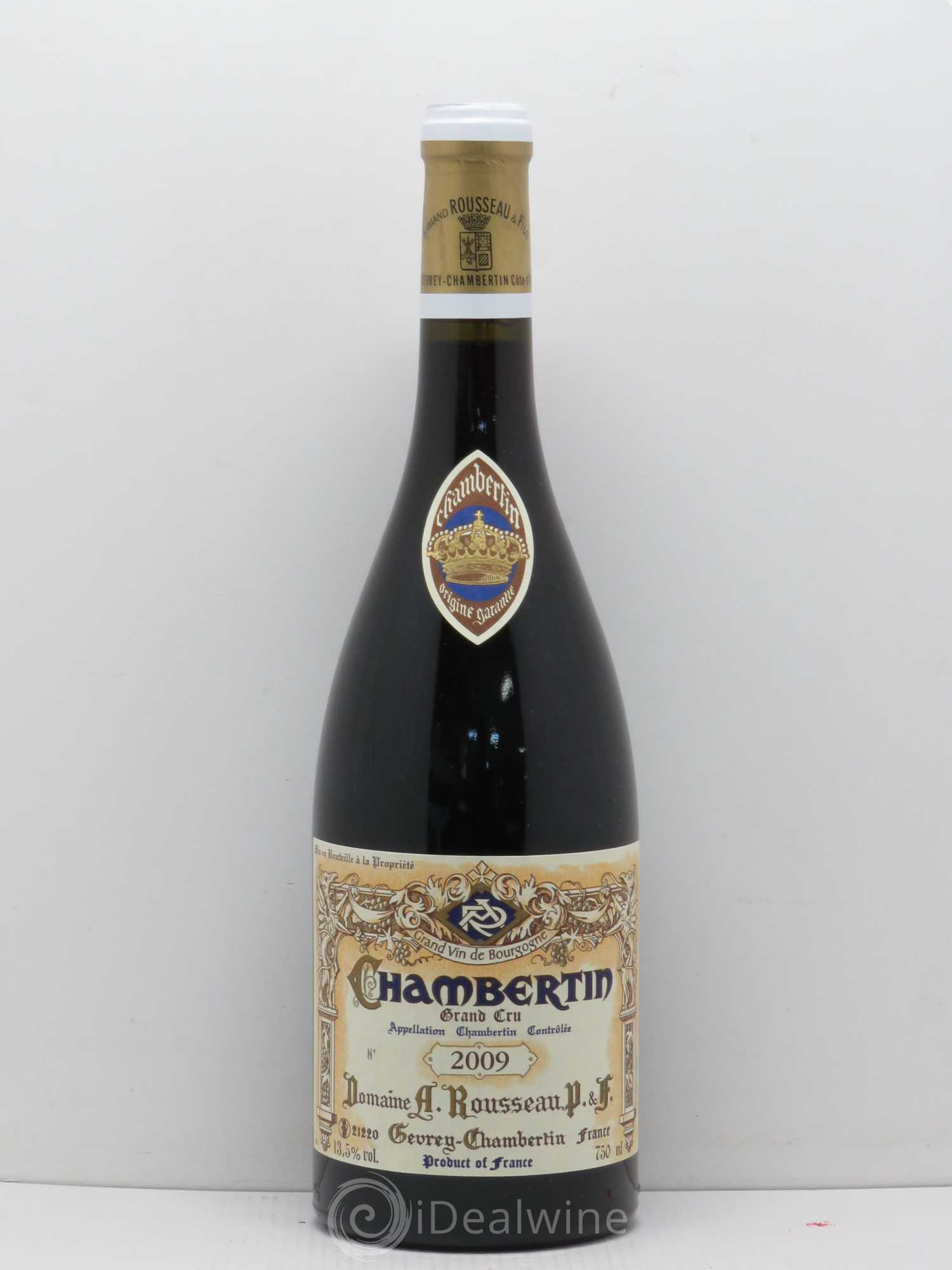 Chambertin Grand Cru Armand Rousseau (Domaine) 2009 - Lot de 1 bouteille - 0