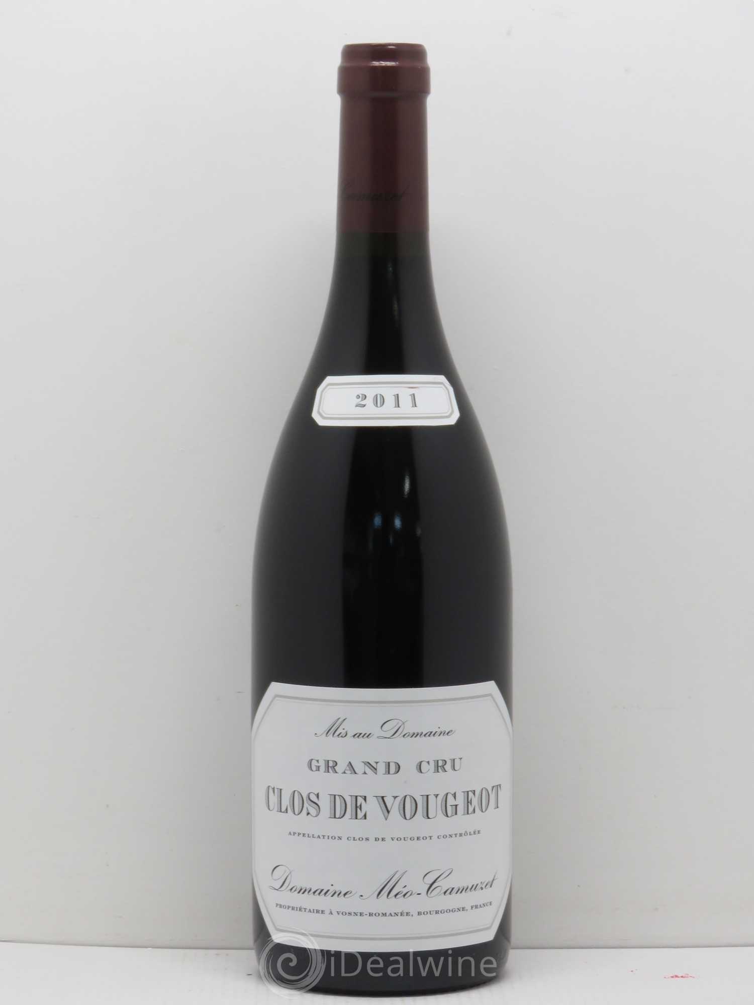 Clos de Vougeot Grand Cru Méo-Camuzet (Domaine) 2011 - Lot de 1 bouteille - 0
